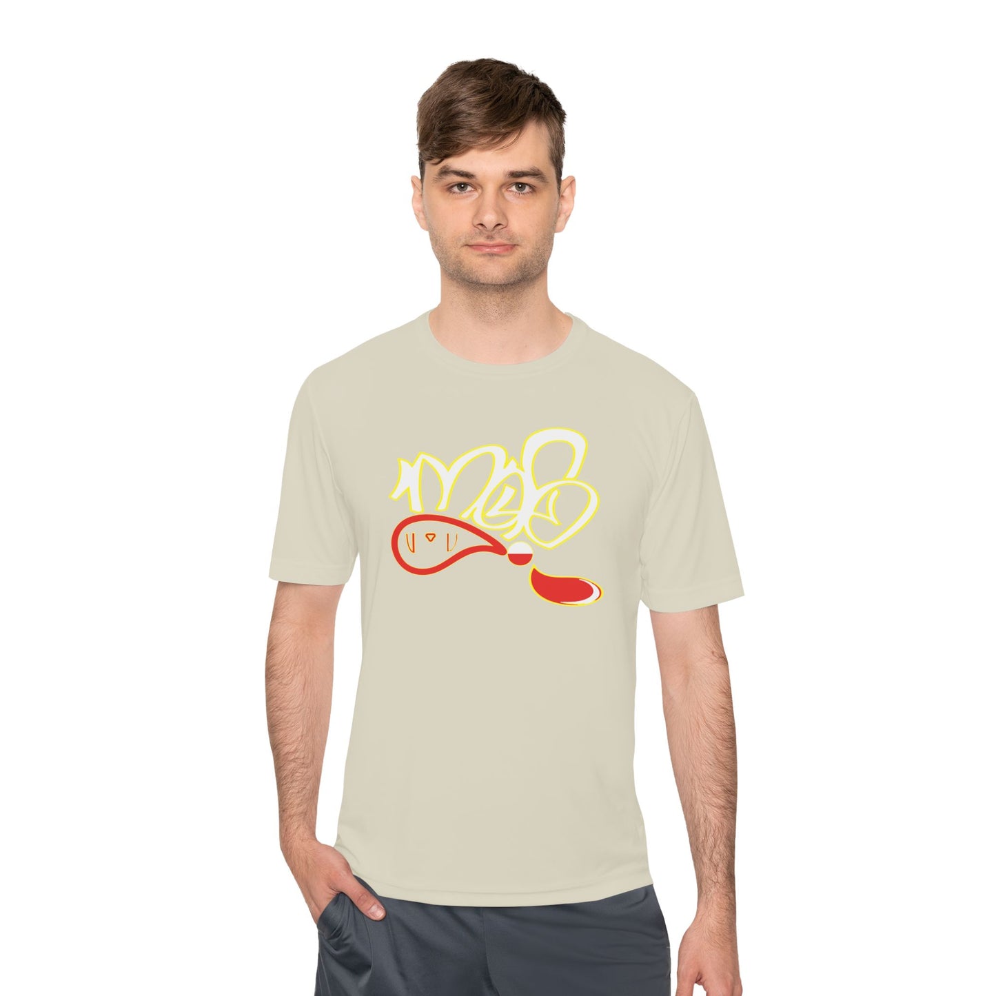 Vibrant Unisex Moisture Wicking Tee - Stylish Activewear for Fitness, Workout, Travel, Gifting, Summer Parties
