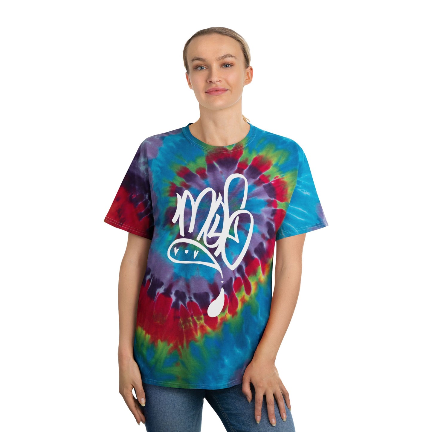Vibrant Spiral Tie-Dye Tee | Unisex Retro Shirt for Festivals, Summer Fun, Gift for Music Lovers, Casual Wear, Unique Style