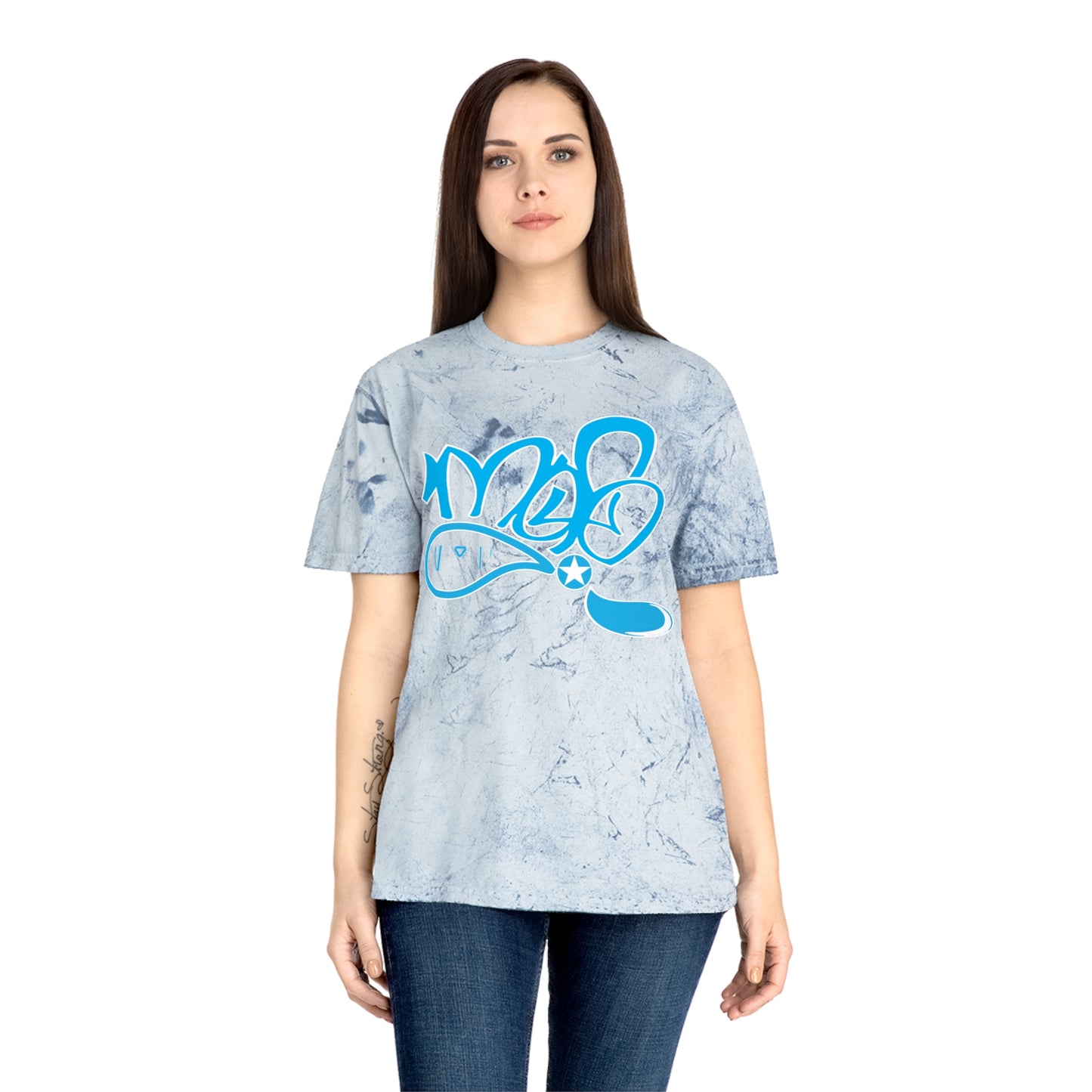 Vibrant Graphic Tee, Streetwear Style, Ideal for Festivals, Casual Outfits, Gifts for Creativity Lovers, Unisex Apparel