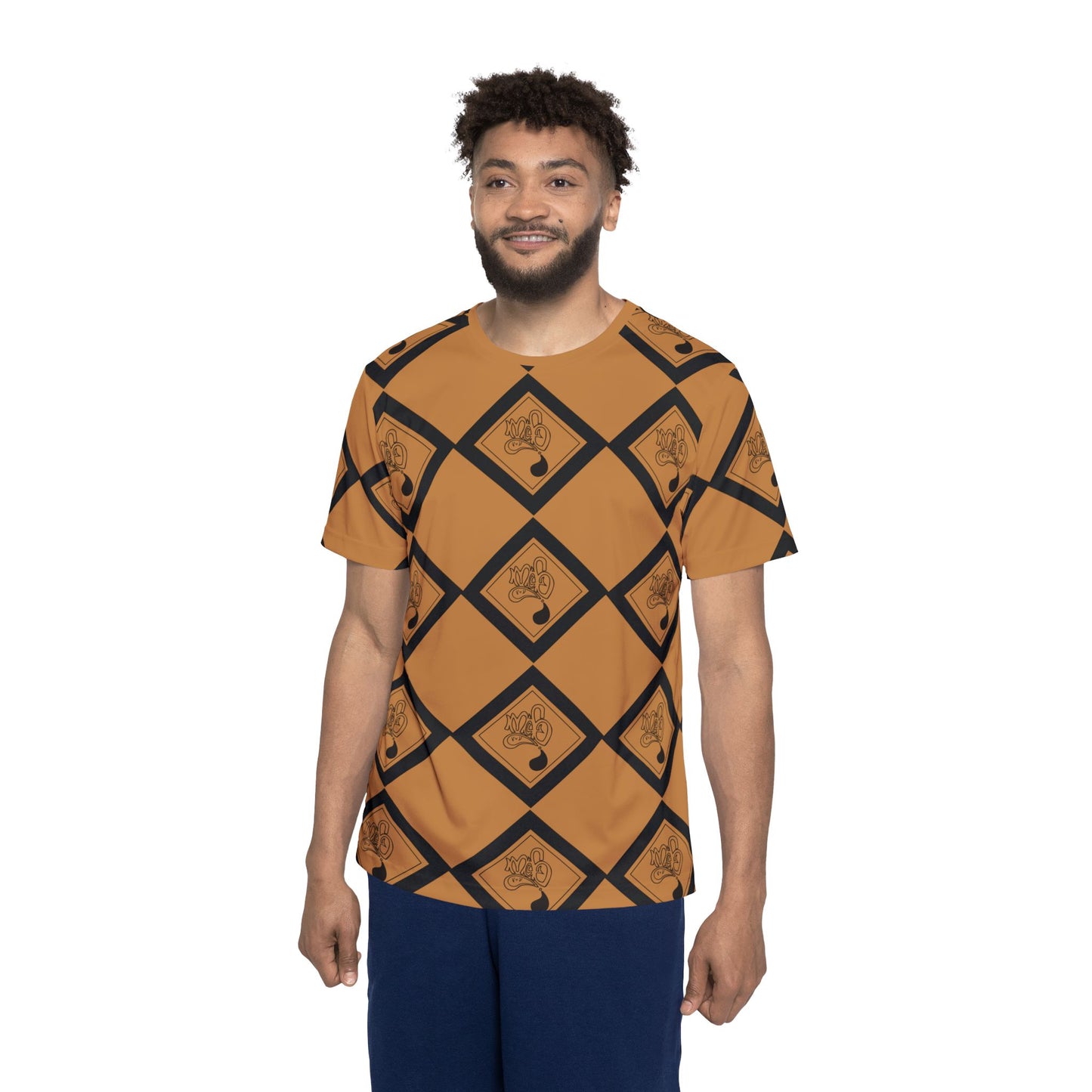 Stylish Men's Sports Jersey - Trendy AOP Tee for Game Day, Sports Fans, Casual Wear, Gifting for Athletes, Unique Design