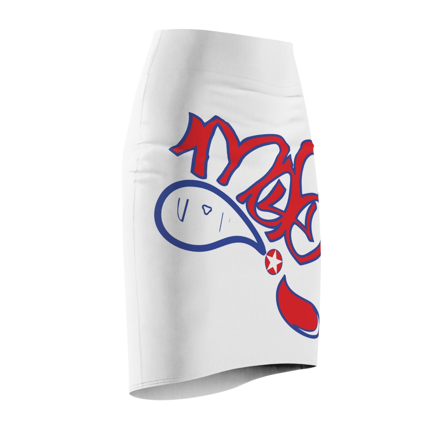 Stylish Women's Pencil Skirt with Unique Graphic Design, Trendy Fashion, Casual Wear, Office Attire, Gift for Her