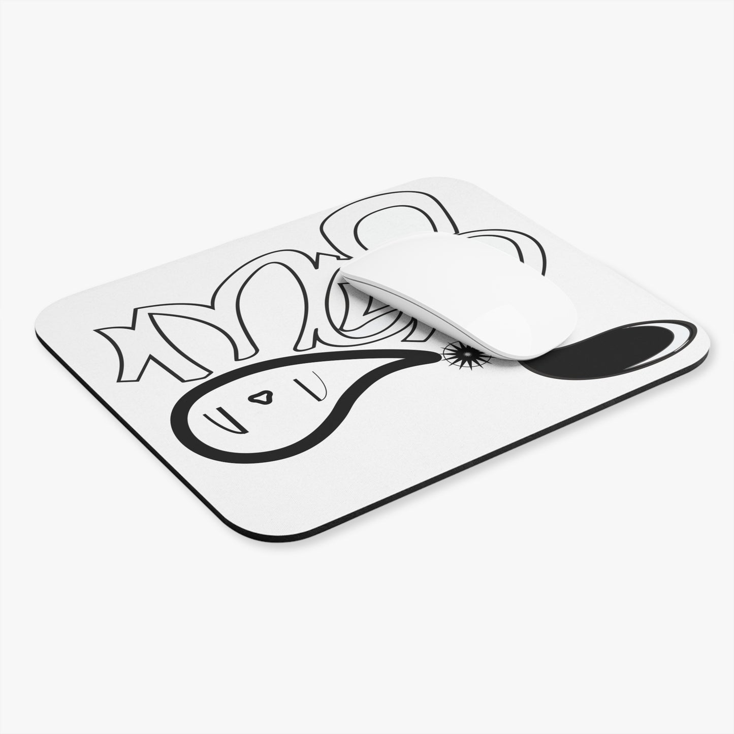 Stylish Mouse Pad with Unique Graffiti Design, Desk Accessory for Gamers & Creatives, Ideal Gift for Home & Office Decor
