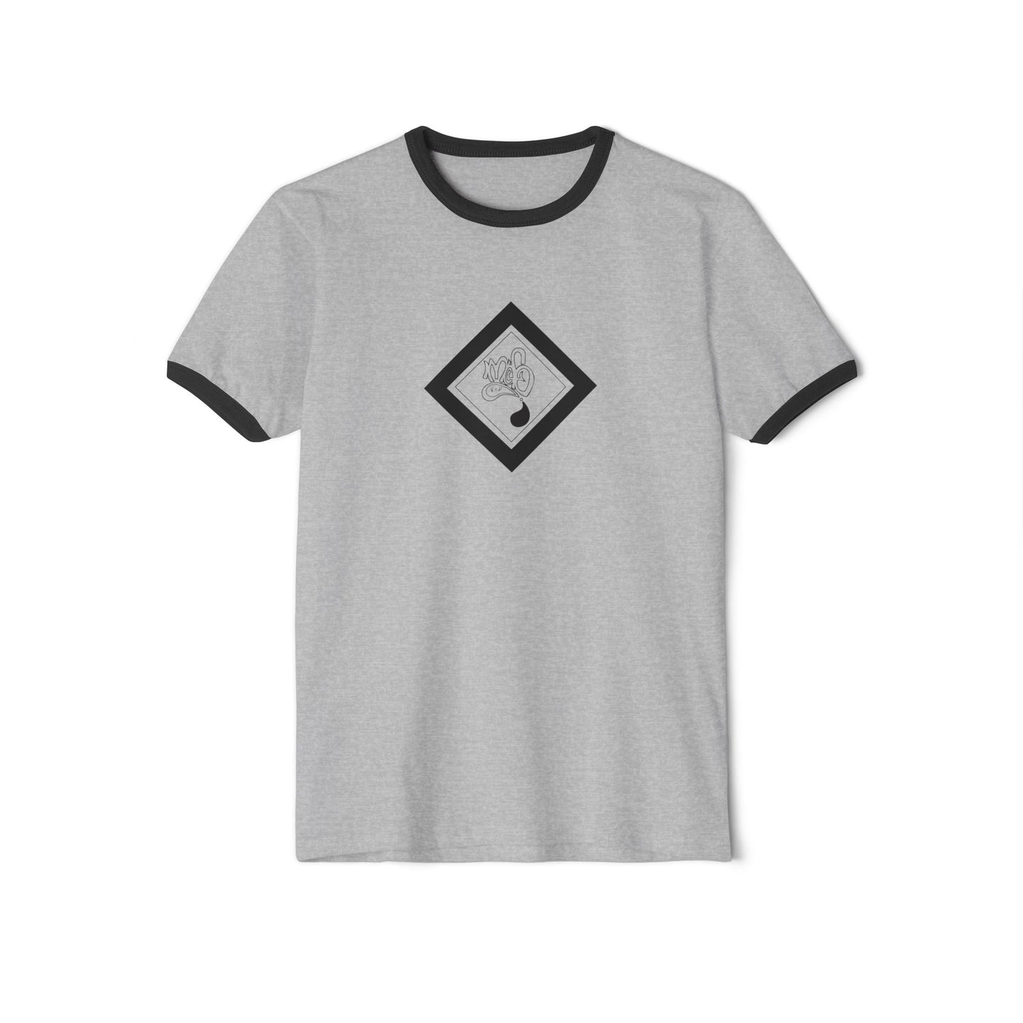 Unisex Cotton Ringer T-Shirt with Music Design, Vintage Style Tee, Music Lover Gift, Casual Fashion, Perfect for Festivals