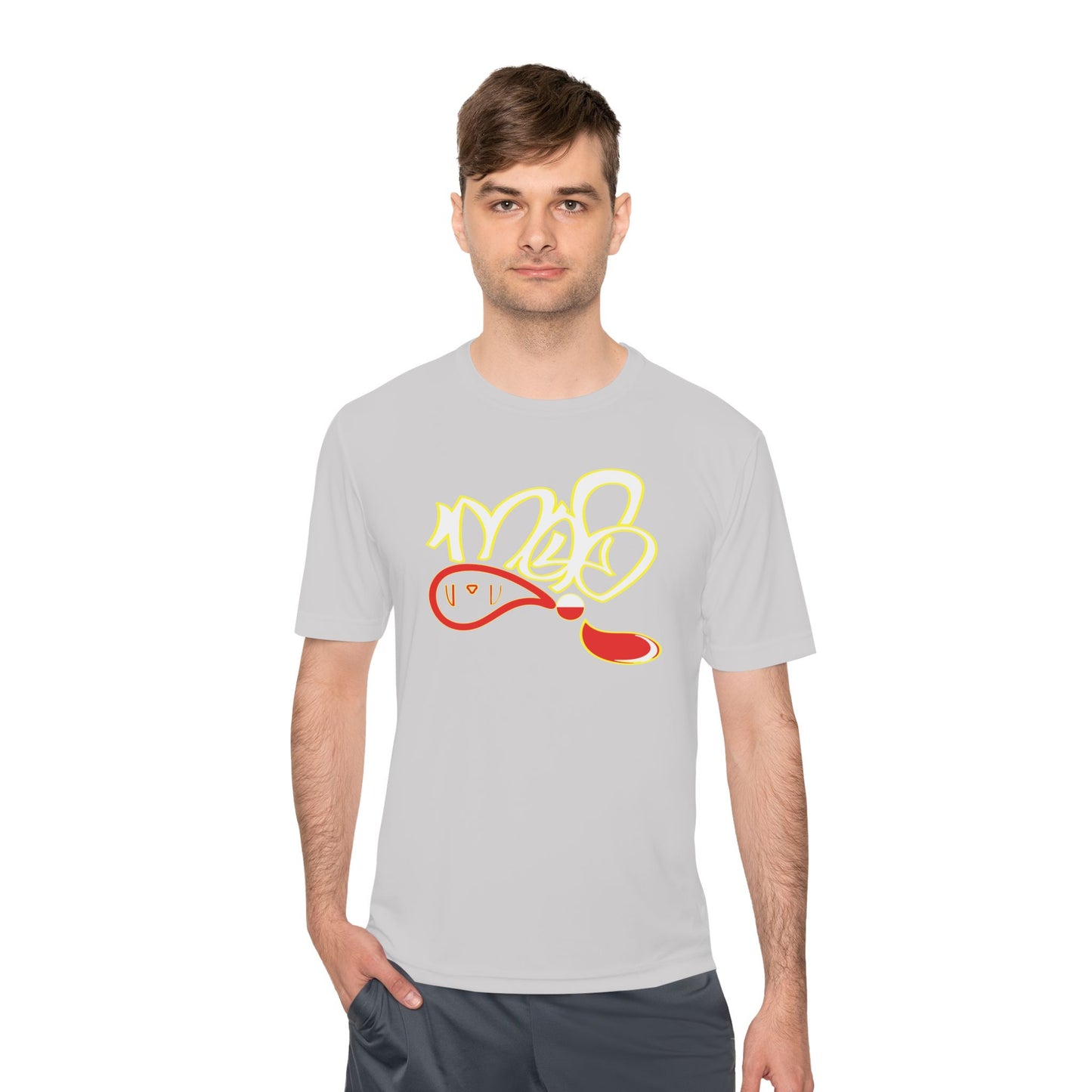 Vibrant Unisex Moisture Wicking Tee - Stylish Activewear for Fitness, Workout, Travel, Gifting, Summer Parties