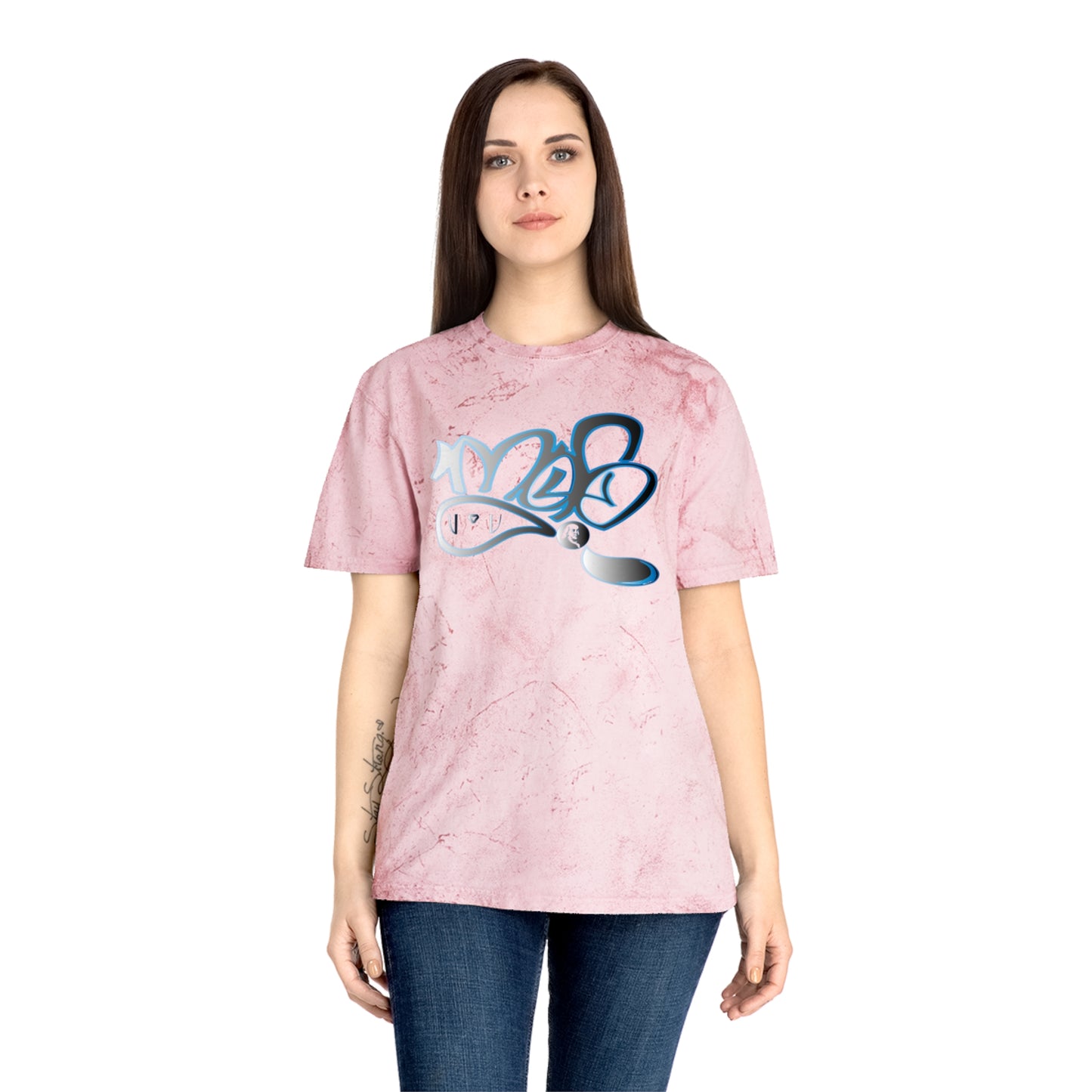 Color Blast unisex mofo Benjamin Franklin logo