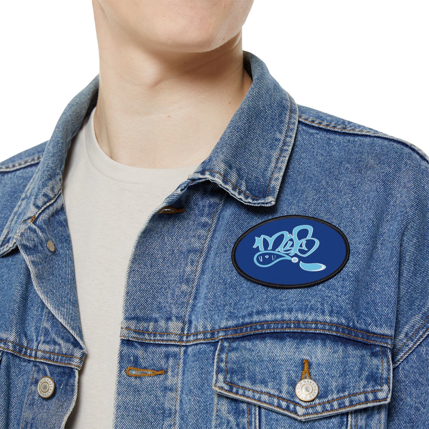 Trendy Iron-On Patch for Jackets, Bags & Clothing – Customizable, Unique Design, Personalized Gift, Vintage Style
