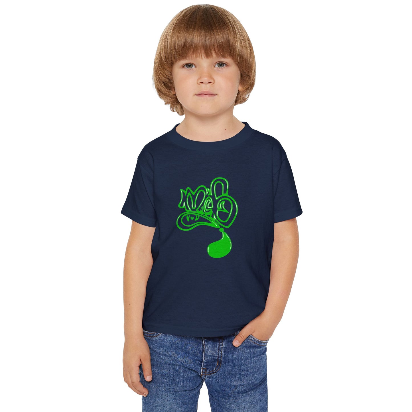 Vibrant Toddler Tee - Fun Graffiti Design, Perfect for Playdates, Gifts, Birthdays, Artsy Kids, Everyday Wear
