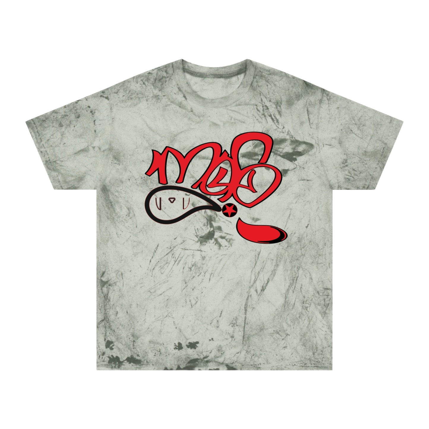 Color Blast Graphic Tee for Festival Vibes, Unisex T-Shirt, Streetwear, Summer Fashion, Creative Expression, Casual Style