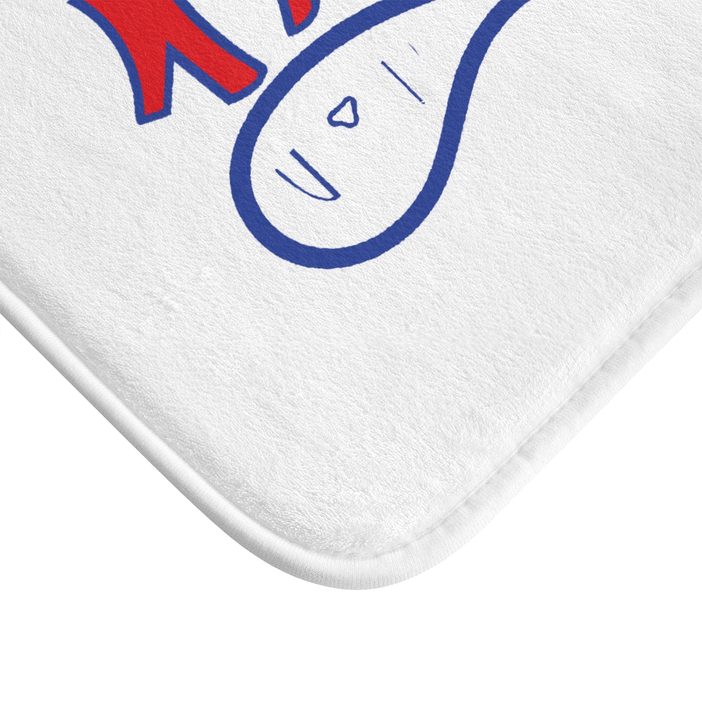 Stylish Bath Mat with Trendy Art Design, Soft Bathroom Rug, Non-Slip Mat for Home Decor, Gift for Housewarming, Unique Bathroom Accessories