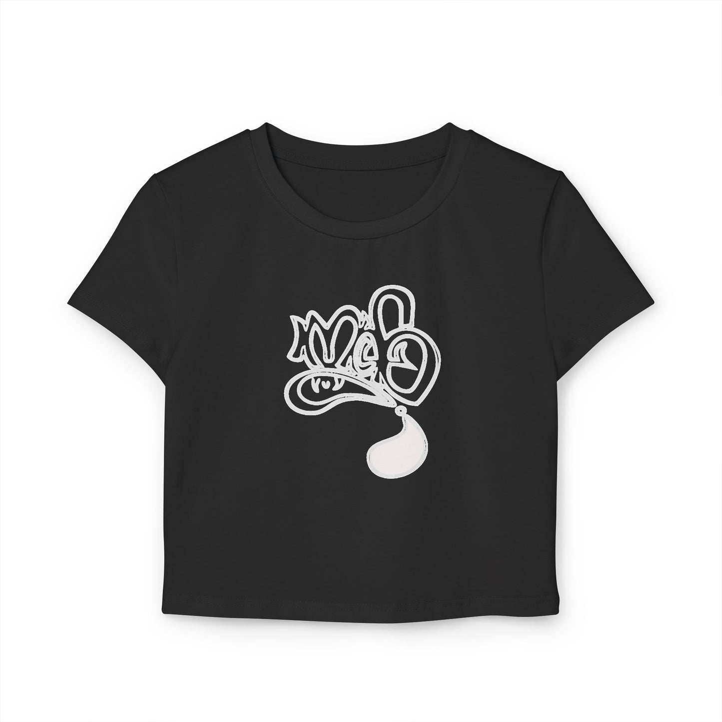 Trendy Women's Baby Tee - Casual Wear, Gift for Her, Summer Essential, Graphic Tee, Everyday Fashion