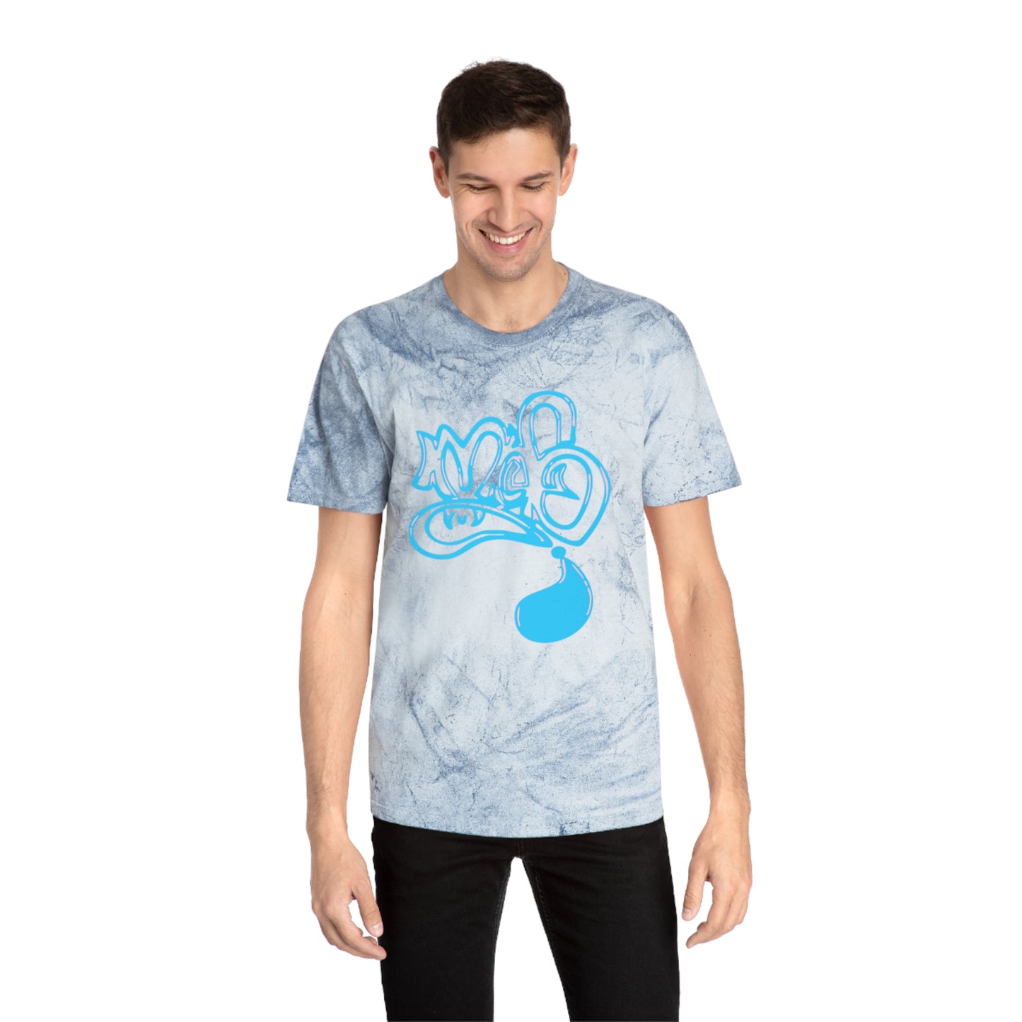 Color Blast Unisex T-Shirt - Artistic, Trendy, Streetwear, Gift for Art Lovers, Hip-Hop Fashion