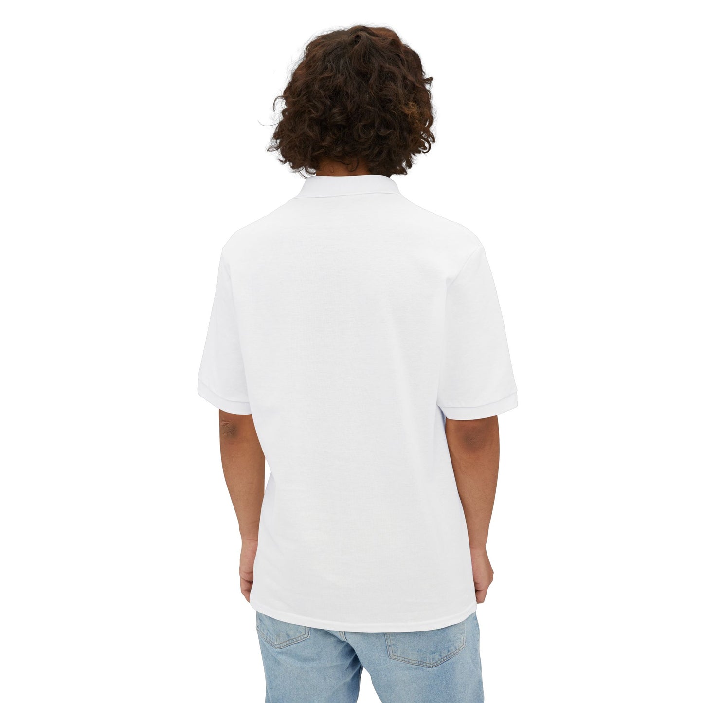 Casual Artistic Polo, Trendy Men's Shirt, Graphic Casual Wear, Unique Summer Top, Fashionable Gift for Him
