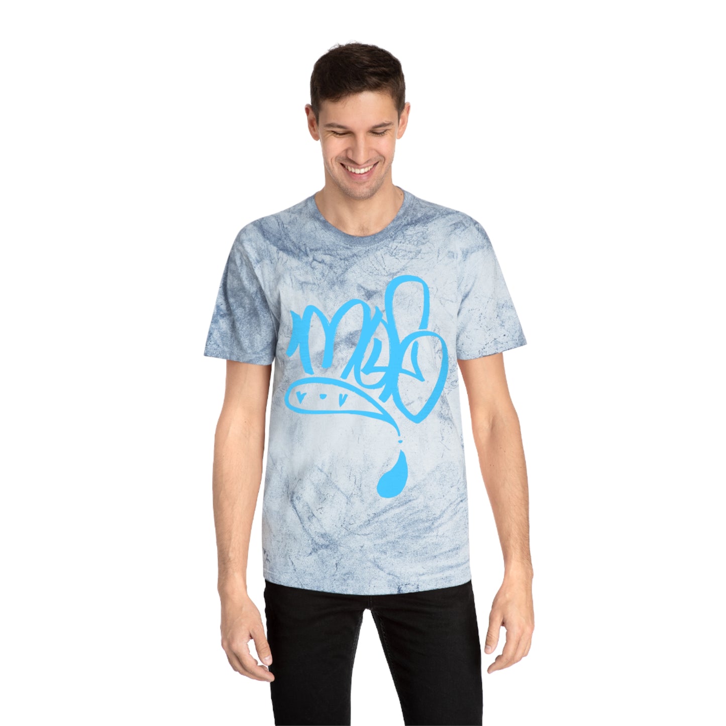 Color Blast Unisex T-Shirt - Vibrant Street Art Style, Casual Fashion, Graphic Tee, Summer Wear, Gift for Art Lovers
