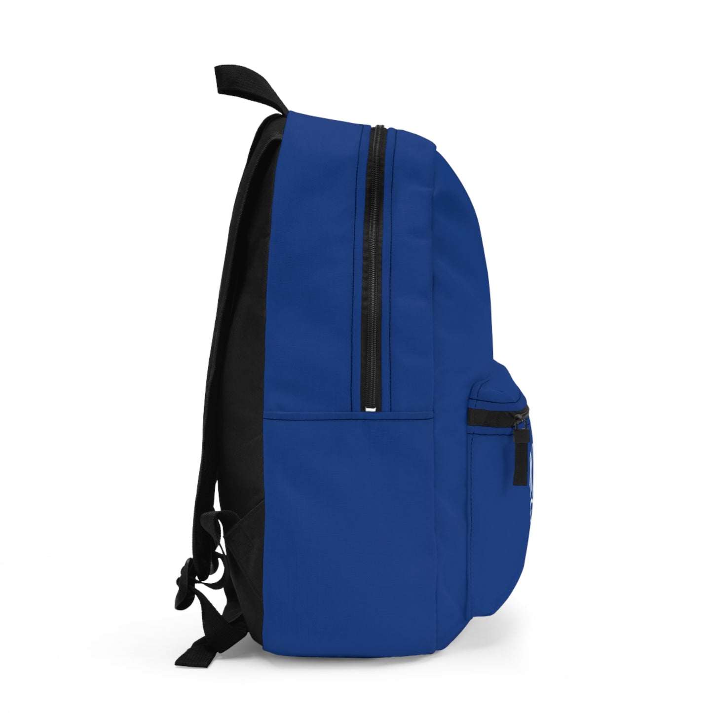Cool Street Art Backpack, Urban Style Bag, Trendy Rucksack for Students, Gift for Teens, Blue Graffiti Design