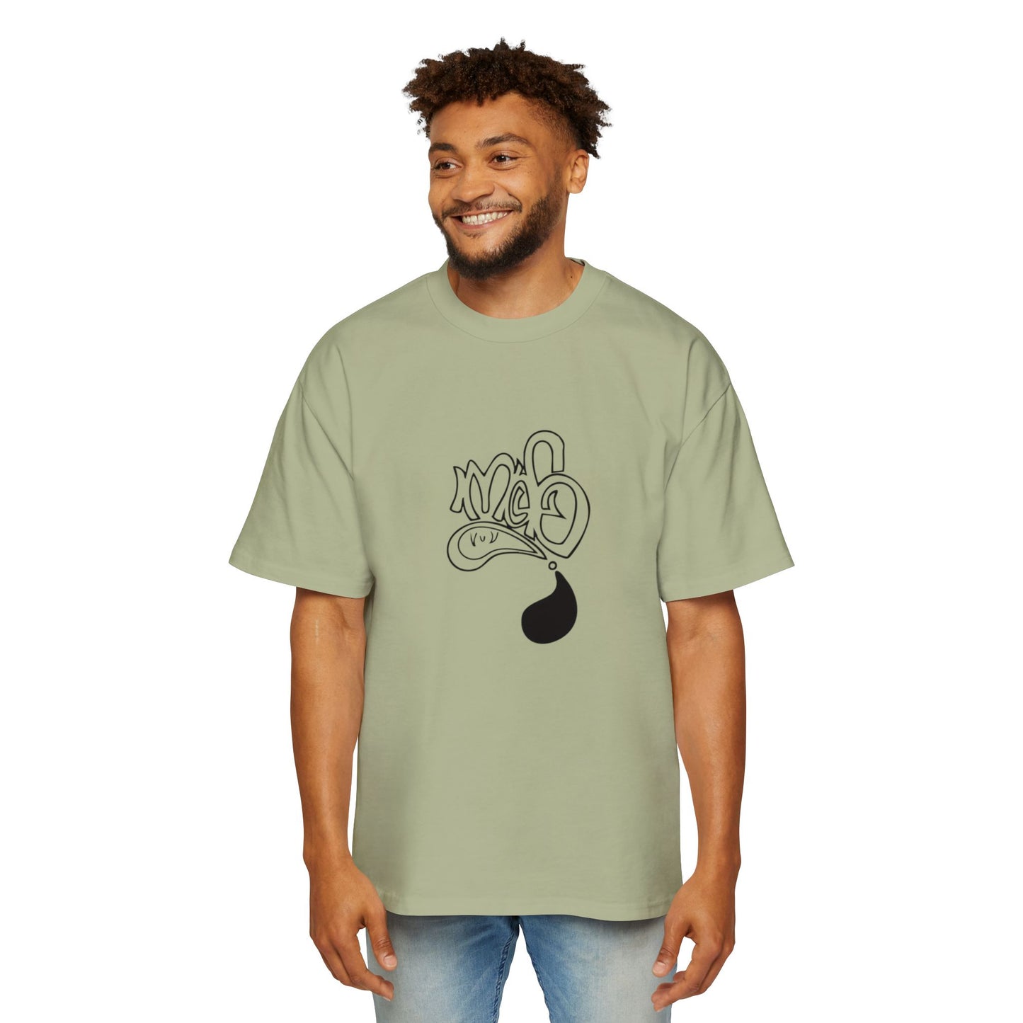 Men's Oversized Graphic Tee: Urban Streetwear, Casual Summer Style, Gift for Him, Trendy Fashion, Relaxed Fit Tee