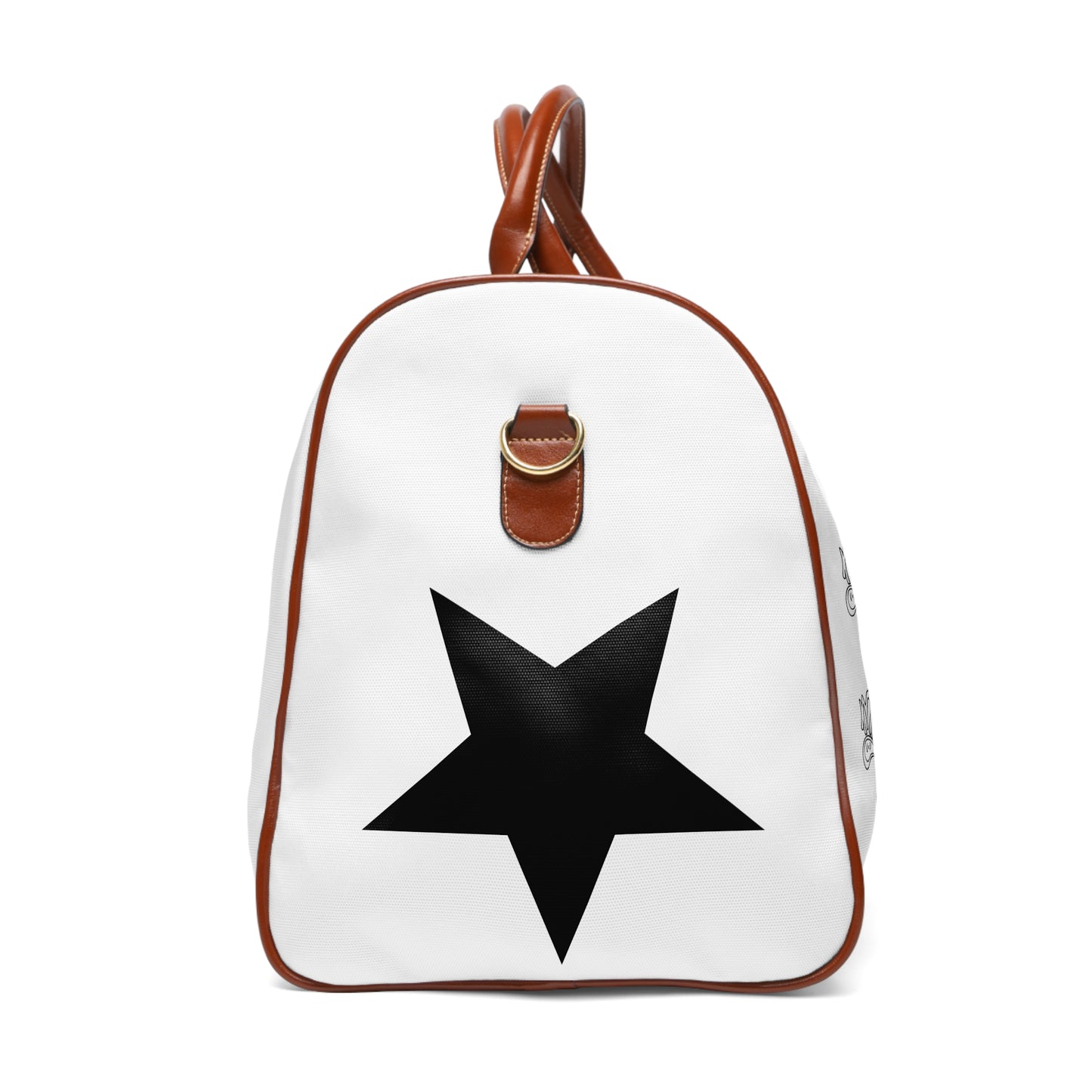Stylish Waterproof Travel Bag, Music-Themed Duffel, Weekender Bag, Perfect for Travel, Concerts, and Getaways