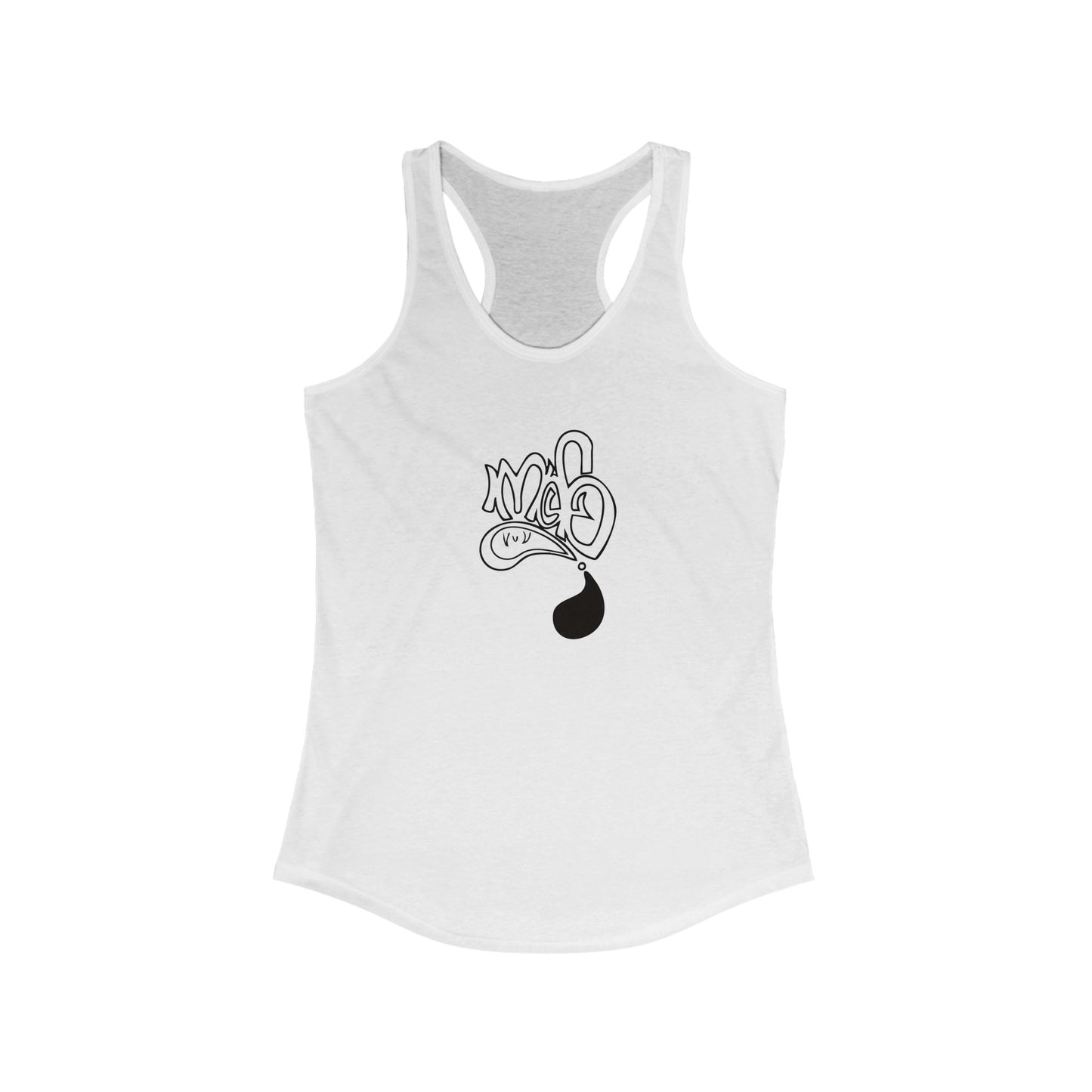Stylish Women's Racerback Tank for Summer Fun, Casual Wear, Workout Top, Graphic Tee, Festival Outfit