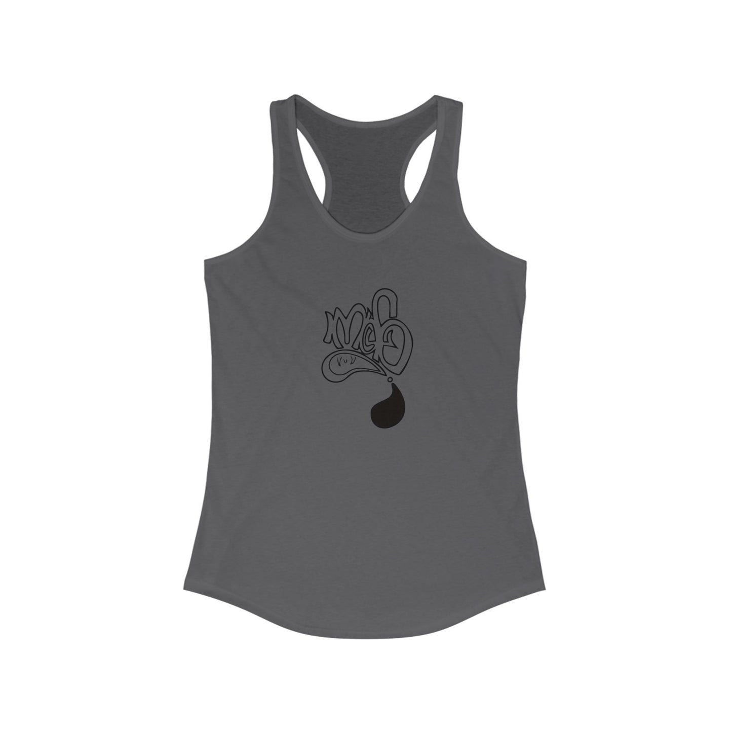 Stylish Women's Racerback Tank for Summer Fun, Casual Wear, Workout Top, Graphic Tee, Festival Outfit