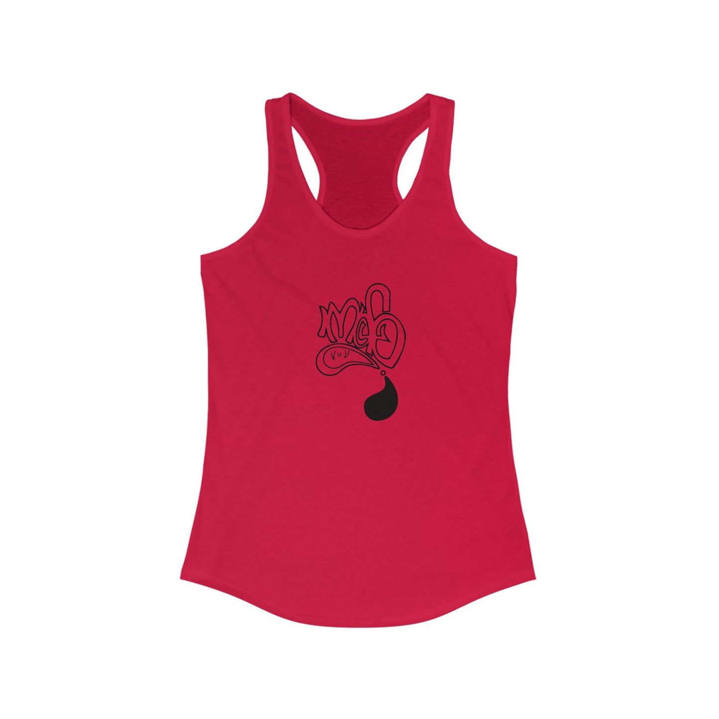 Stylish Women's Racerback Tank for Summer Fun, Casual Wear, Workout Top, Graphic Tee, Festival Outfit