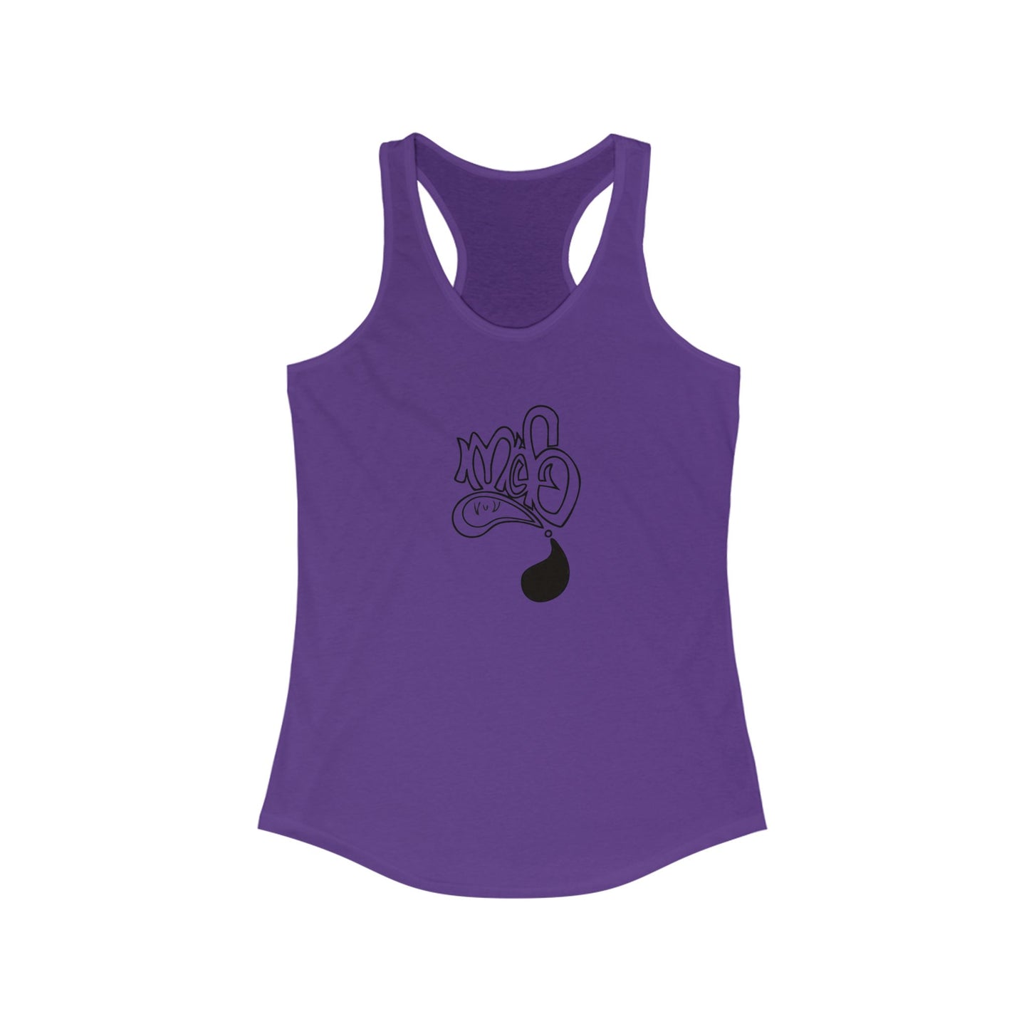 Stylish Women's Racerback Tank for Summer Fun, Casual Wear, Workout Top, Graphic Tee, Festival Outfit