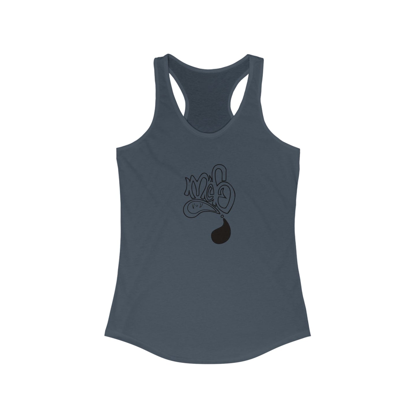 Stylish Women's Racerback Tank for Summer Fun, Casual Wear, Workout Top, Graphic Tee, Festival Outfit