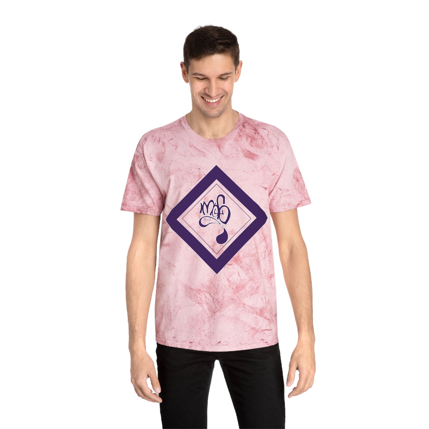 Vibrant Unisex Color Blast T-Shirt - Abstract Art Tee, Casual Wear, Gift for Art Lovers, Summer Outing, Festival Style, Unique Fashion