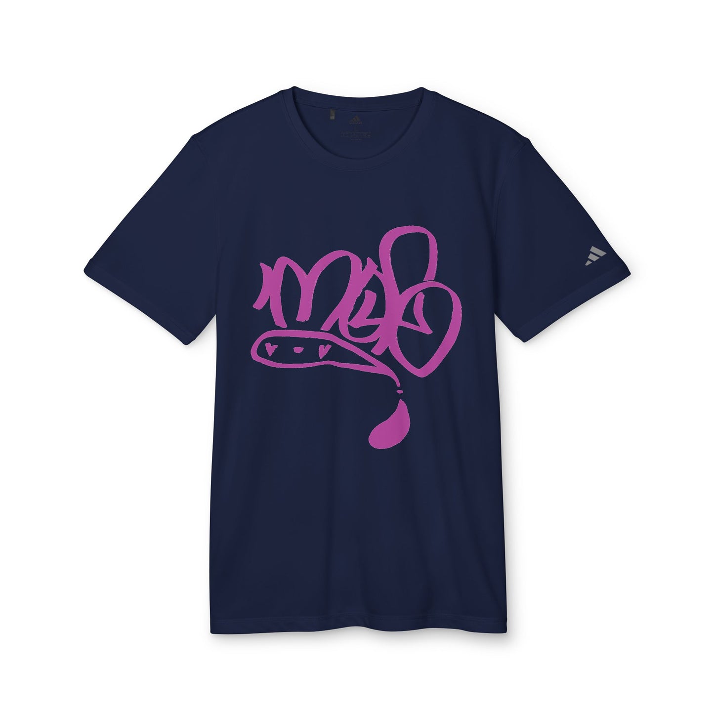 Unisex Sport T-shirt with Graffiti Design, Athletic Shirt, Casual Wear, Fitness Outfit, Trendy Workout Tee