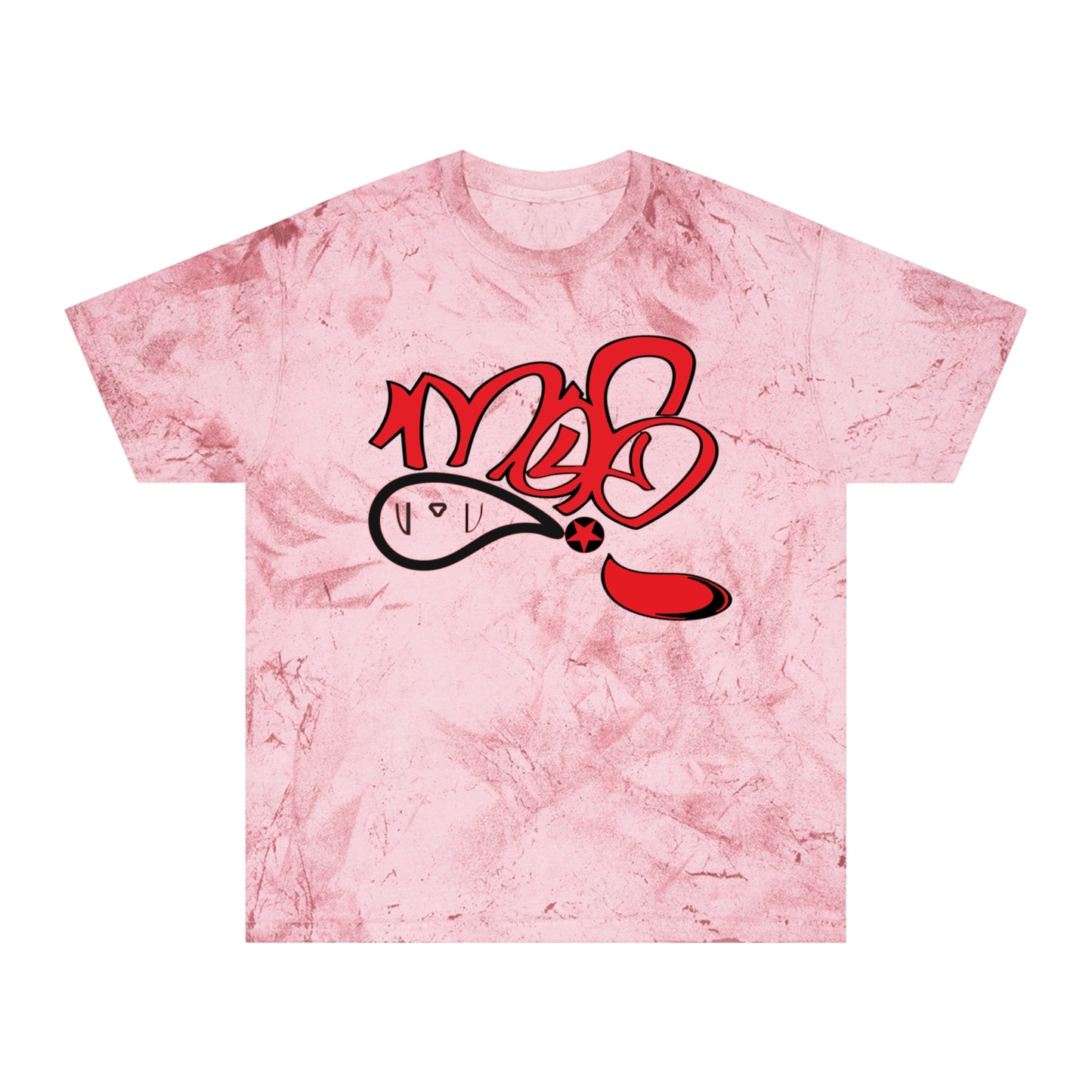 Color Blast Graphic Tee for Festival Vibes, Unisex T-Shirt, Streetwear, Summer Fashion, Creative Expression, Casual Style