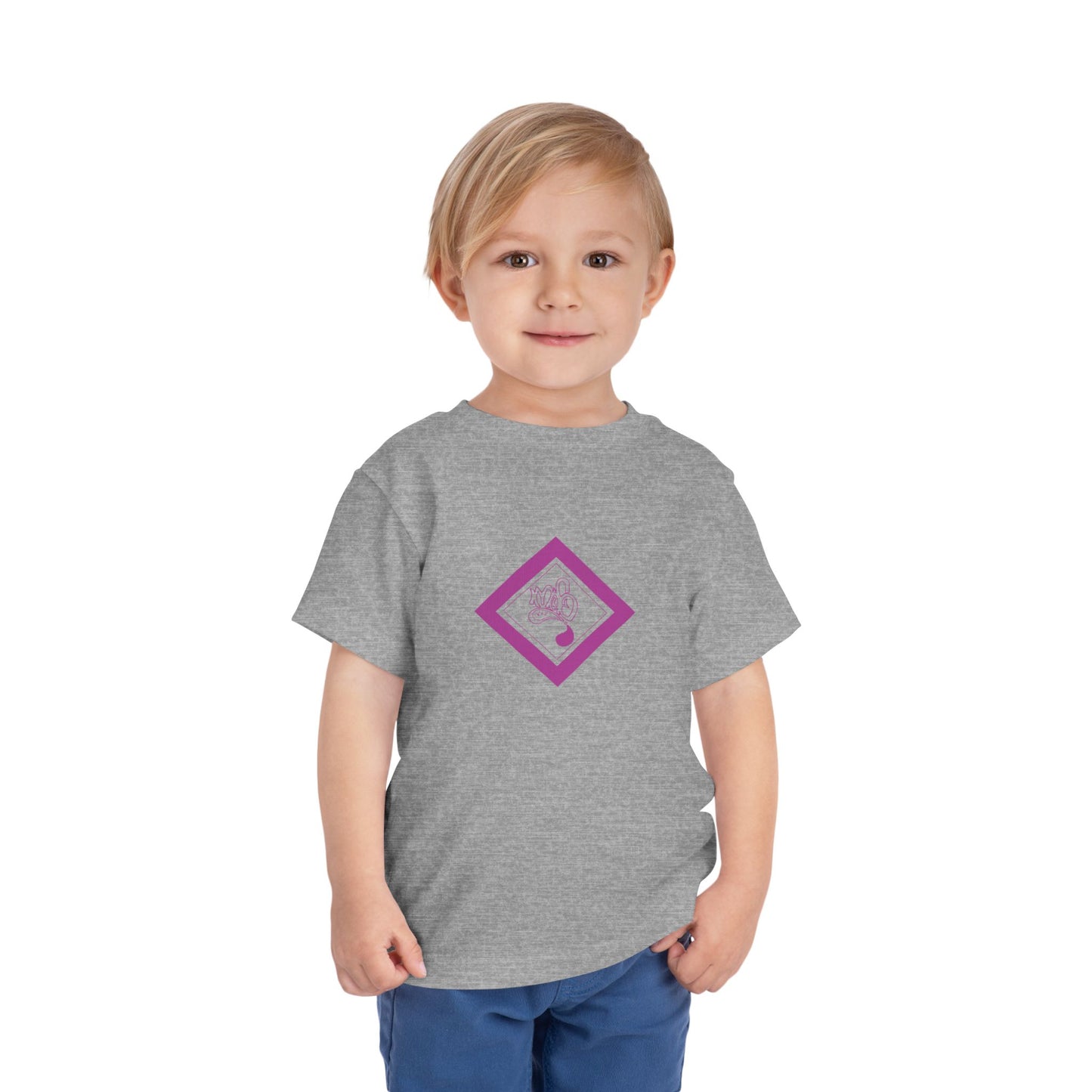 Toddler Short Sleeve Tee with Playful Design, Cute Kids T-Shirt for Birthdays, Playdates, Summer Wear, Baby Shower Gift