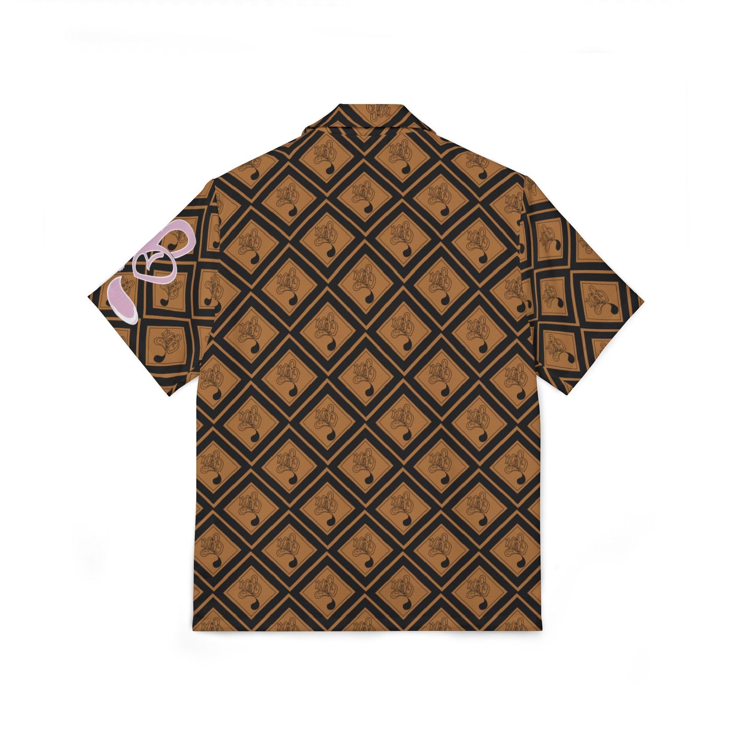 Men's Hawaiian Camp Shirt - Trendy Tropical Print, Summer Vibes, Casual Beach Wear, Relaxed Fit, Perfect Gift for Men