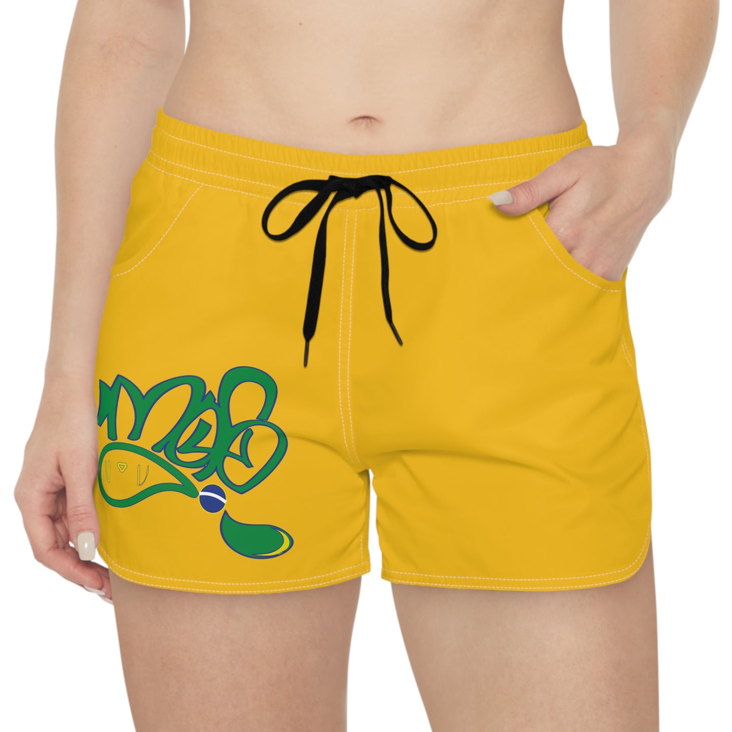 Vibrant Women's Casual Shorts with Colorful Design, Summer Essentials, Beachwear, Vacation Attire, Outdoor Activities, Gift for Her