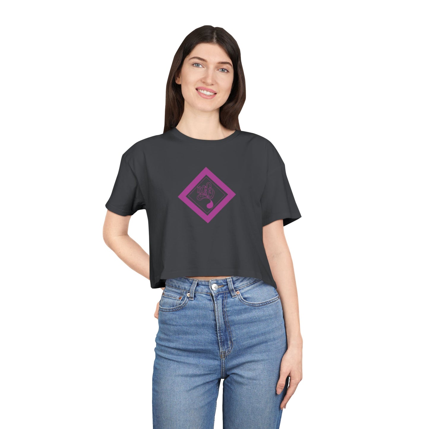 Stylish Women's Crop Tee for Every Occasion, Casual Top, Trendy Tee, Gift for Her, Summer Fashion, Lightweight Crop Shirt