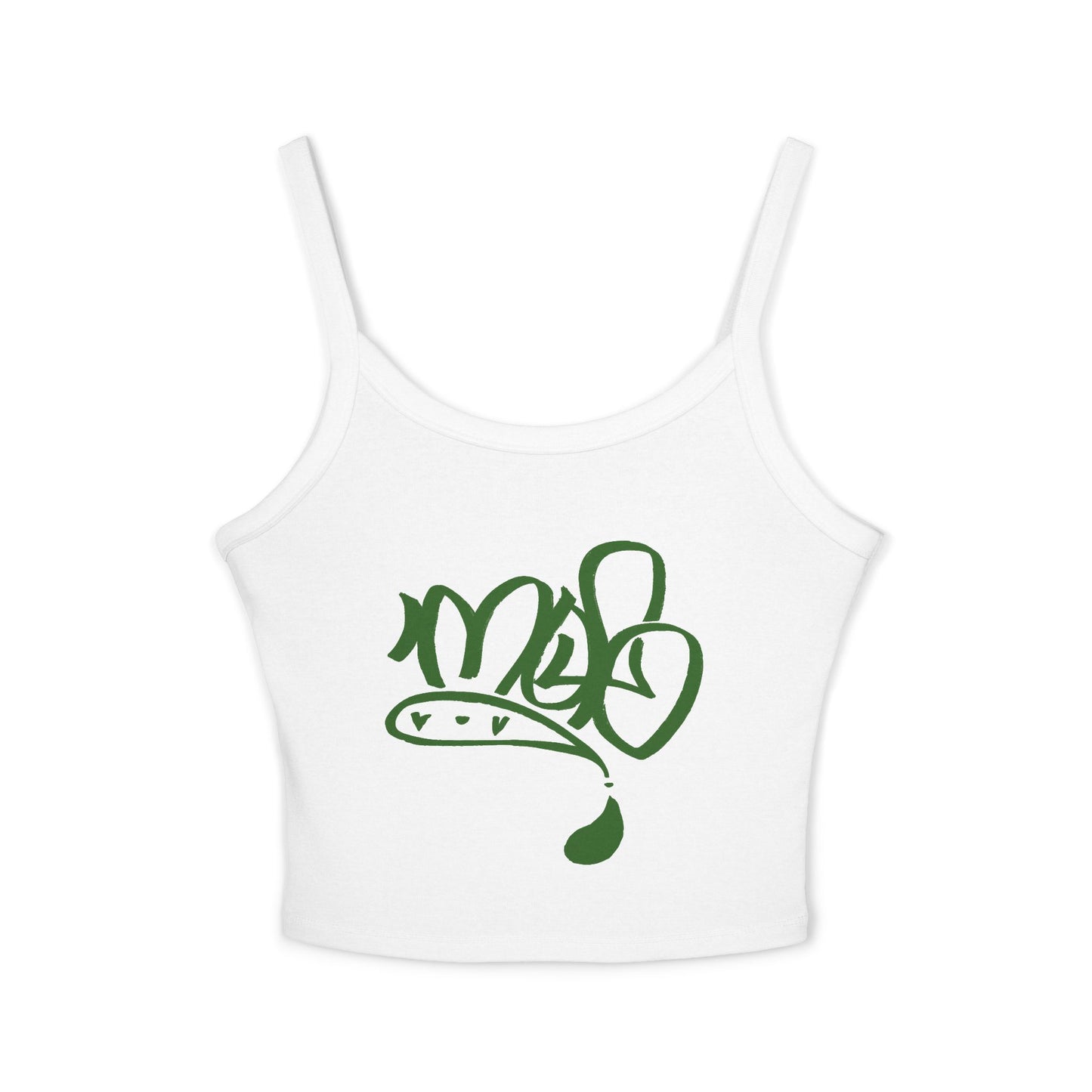 Stylish Women's Spaghetti Strap Tank Top with Unique Graphic, Summer Outfit, Beachwear, Casual Fashion, Lounge Wear
