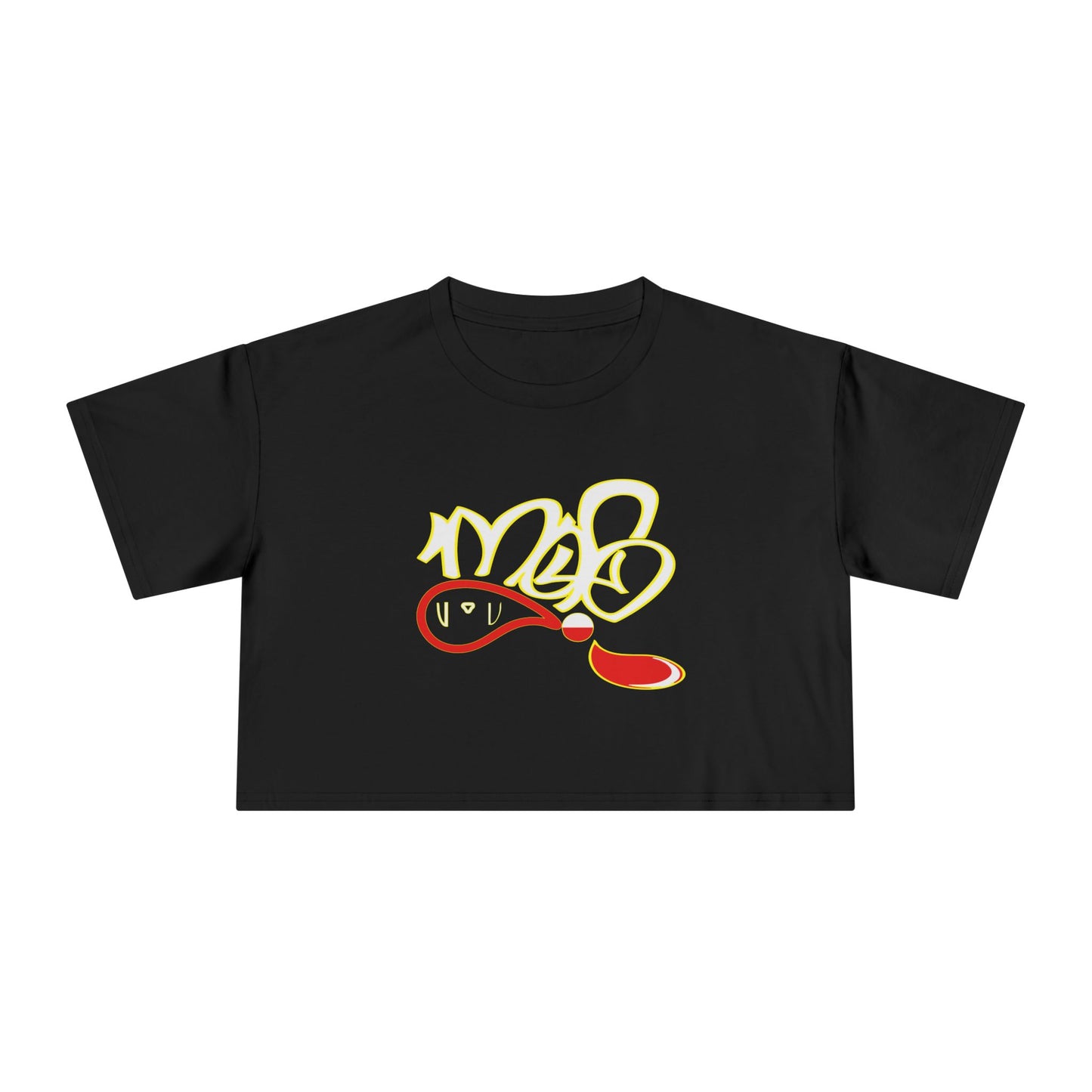 Vibrant Women's Crop Tee with Inspirational Design - Perfect for Casual Outfits, Gifts, Summer Wear, Festivals, and Celebrations