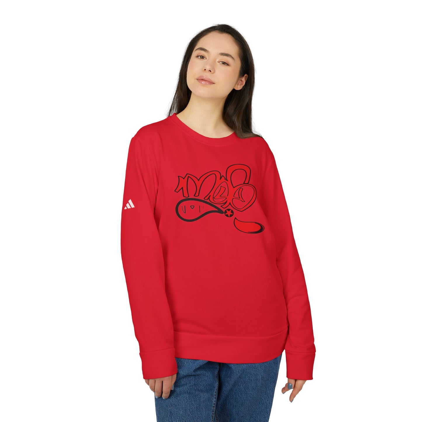 Stylish Urban Sweatshirt, Graffiti Crewneck, Streetwear Apparel, Unisex Fashion, Cozy Casual Outfit, Perfect Gift for Him or Her