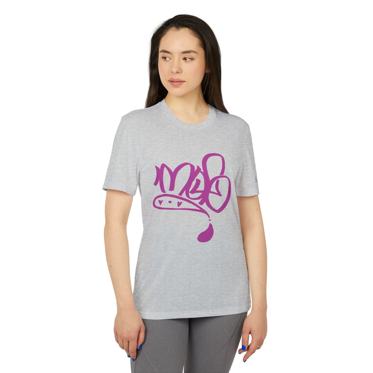 Unisex Sport T-shirt with Graffiti Design, Athletic Shirt, Casual Wear, Fitness Outfit, Trendy Workout Tee