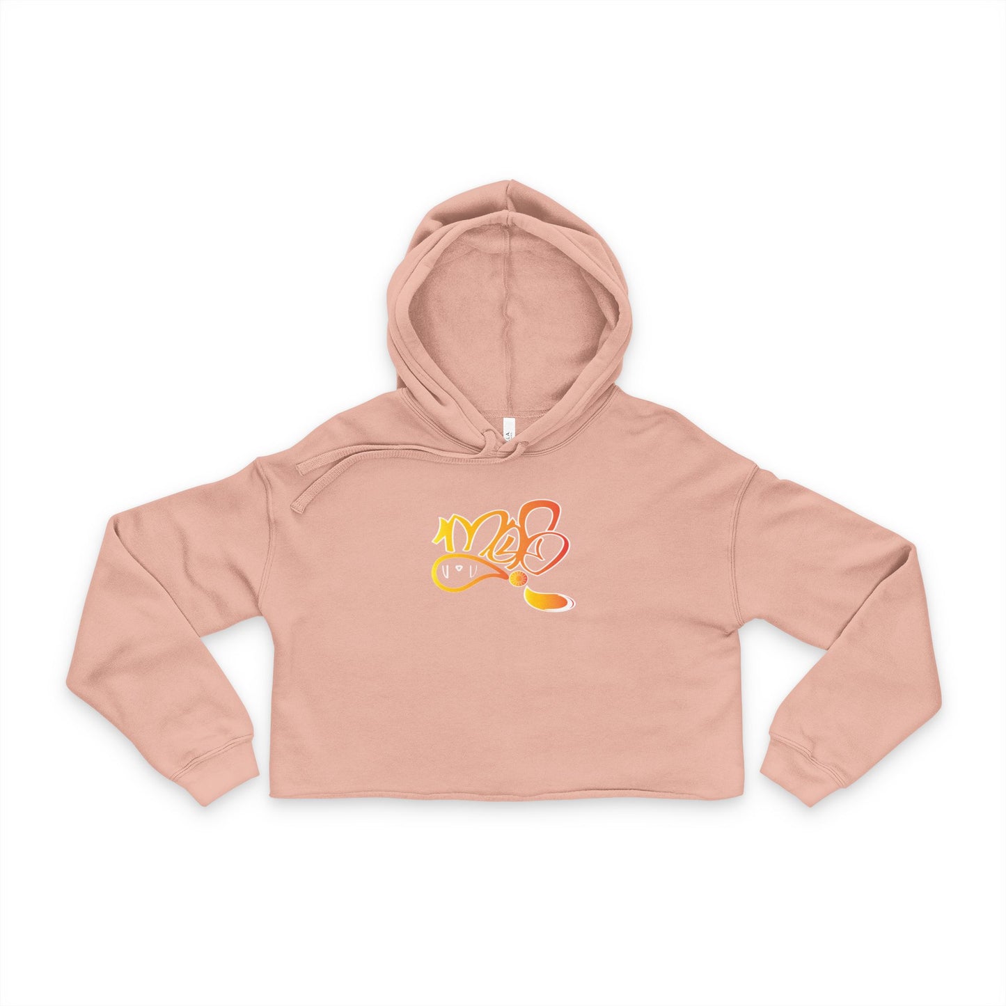 Trendy Women's Cropped Hoodie with Colorful Design, Stylish Sweatshirt for Casual Wear, Gift for Friends, Summer Fashion