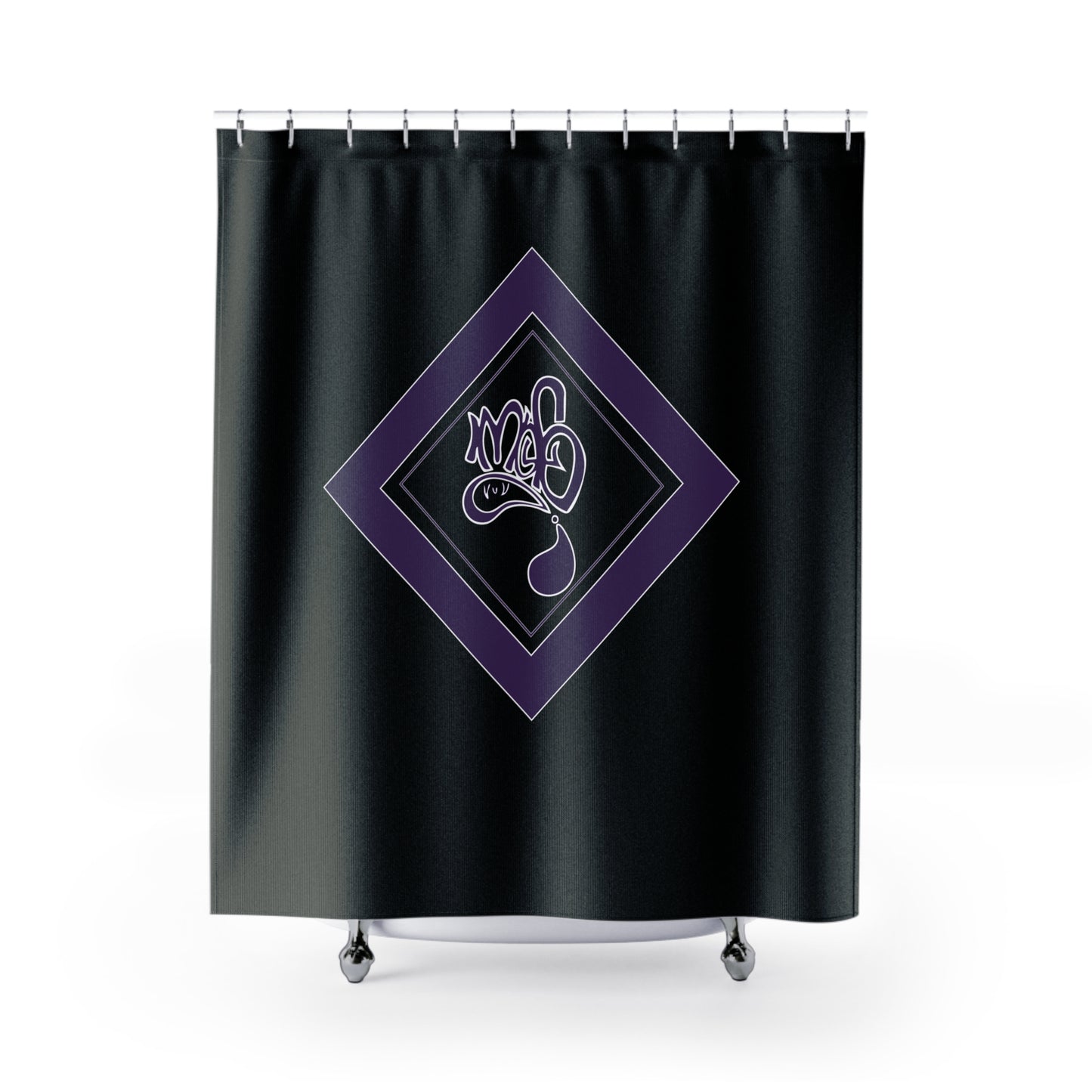 Stylish Shower Curtain with Modern Design, Home Décor, Bathroom Accessory, Unique Gift, Artful Bathroom Upgrade