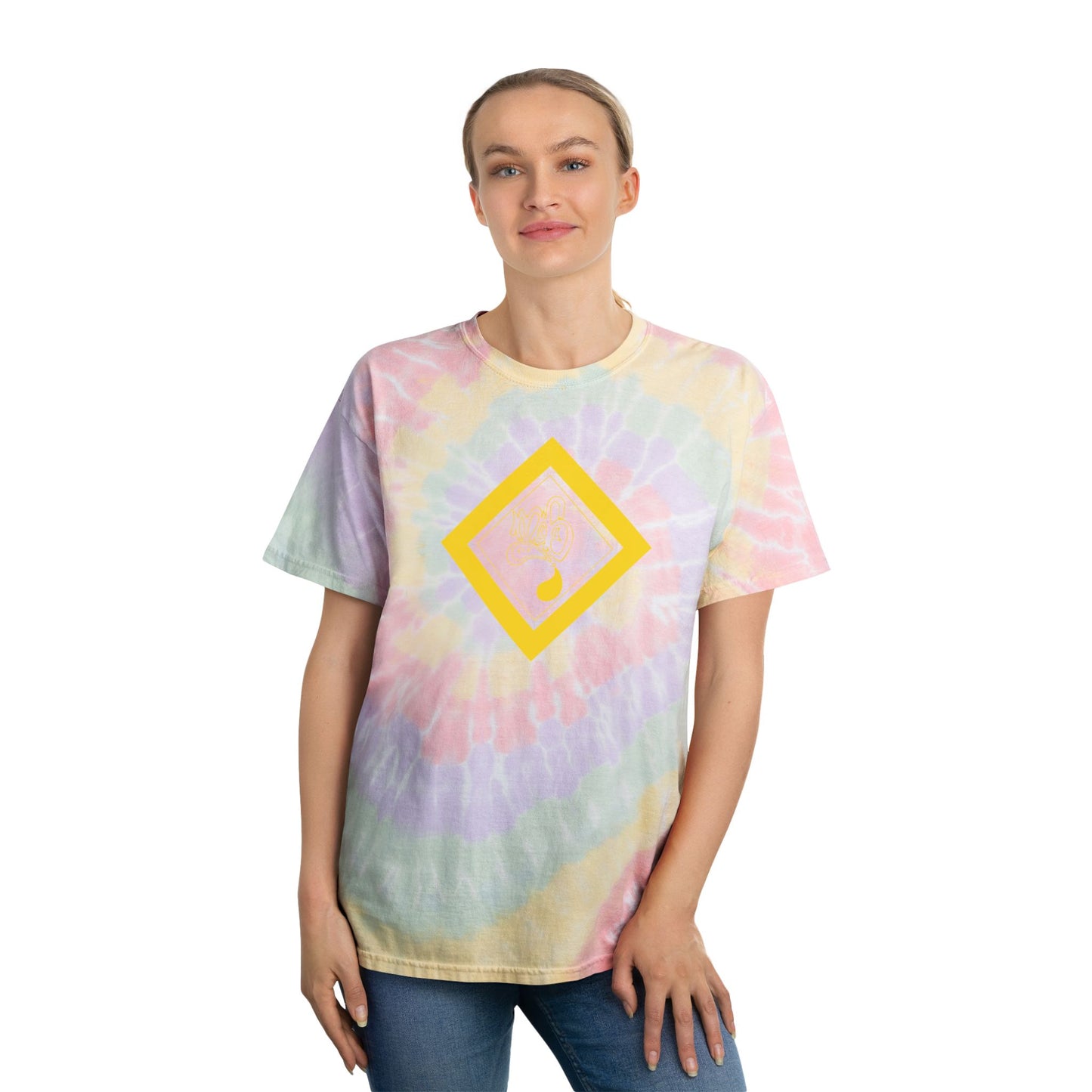 Pastel Tie-Dye Tee, Spiral Design, Boho Chic, Summer Vibe, Perfect for Festivals, Cozy Casual Wear, Gifts for Her