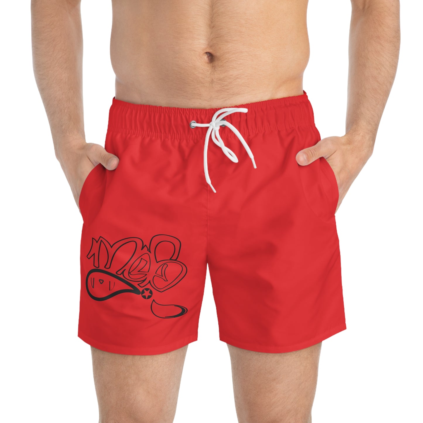 Vibrant Graffiti Swim Trunks, Beachwear, Summer Essentials, Poolside Fashion, Fun Holiday Attire, Travel Swim Gear