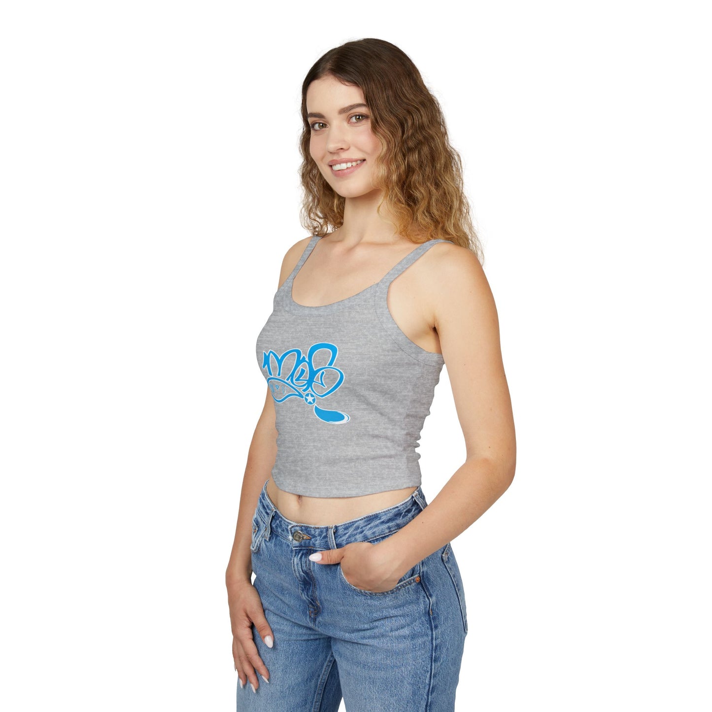Trendy Women's Spaghetti Strap Tank Top | Summer Style, Casual Wear, Beach Outfit, Graphic Tank, Fashionable Gift