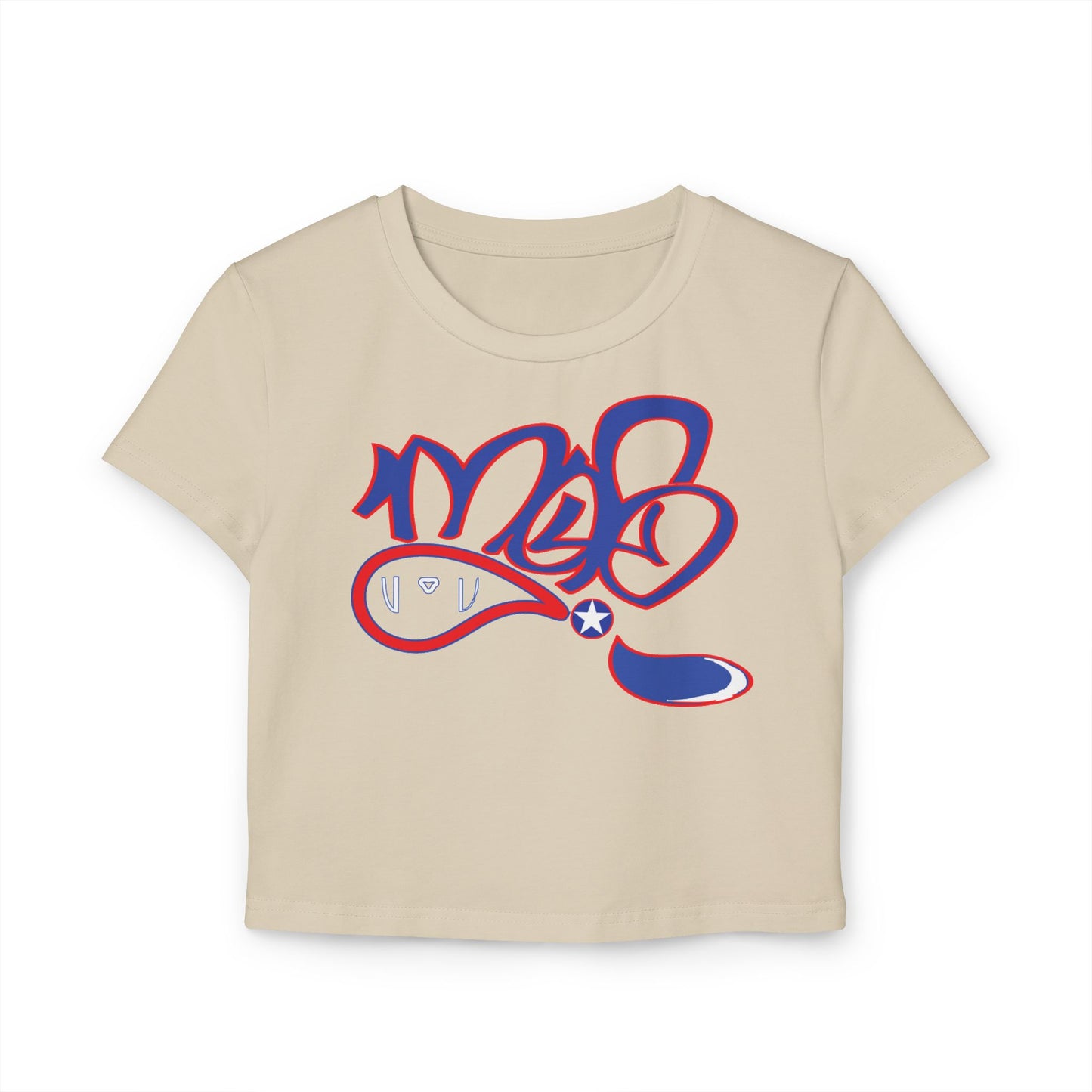 Chic Women's Baby Tee: Trendy Cropped T-Shirt for Casual Wear, Summer Fashion, Gift for Her, Stylish Top, Comfortable Crop