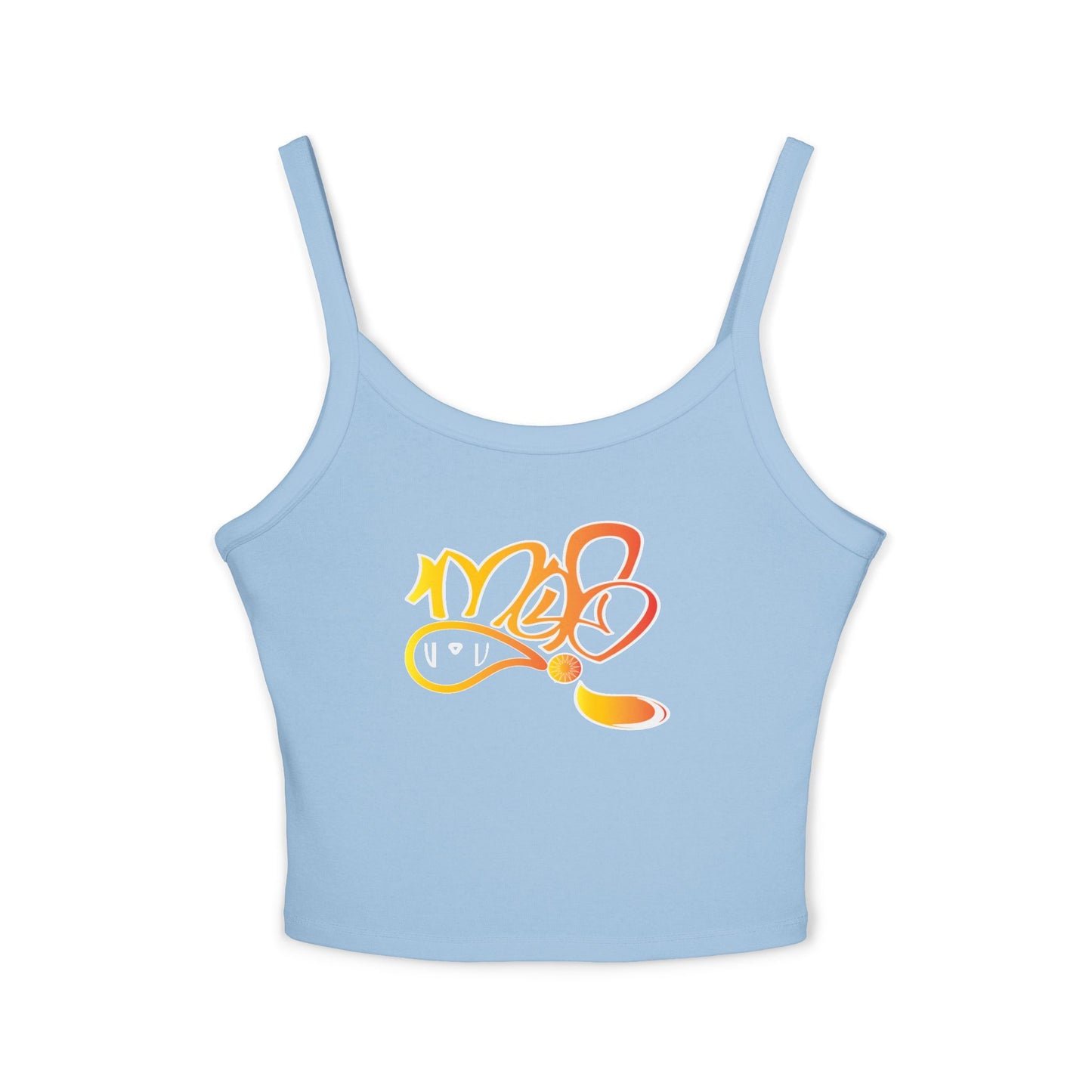 Stylish Women's Spaghetti Strap Tank Top | Trendy Summer Top, Casual Wear, Beach Vacation, Graphic Design, Gift for Her