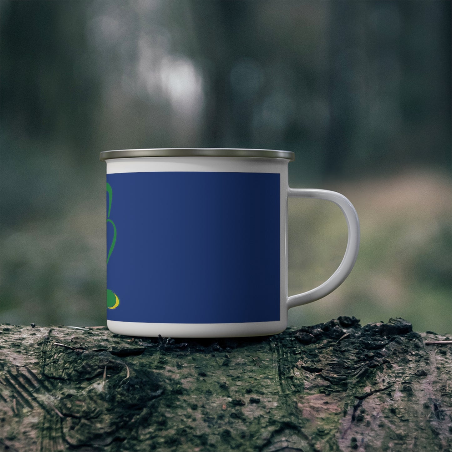 Adventure Enamel Camping Mug | Unique Outdoor Gear, Perfect for Camping, Hiking, Travel, Outdoor Lovers, Gift Idea