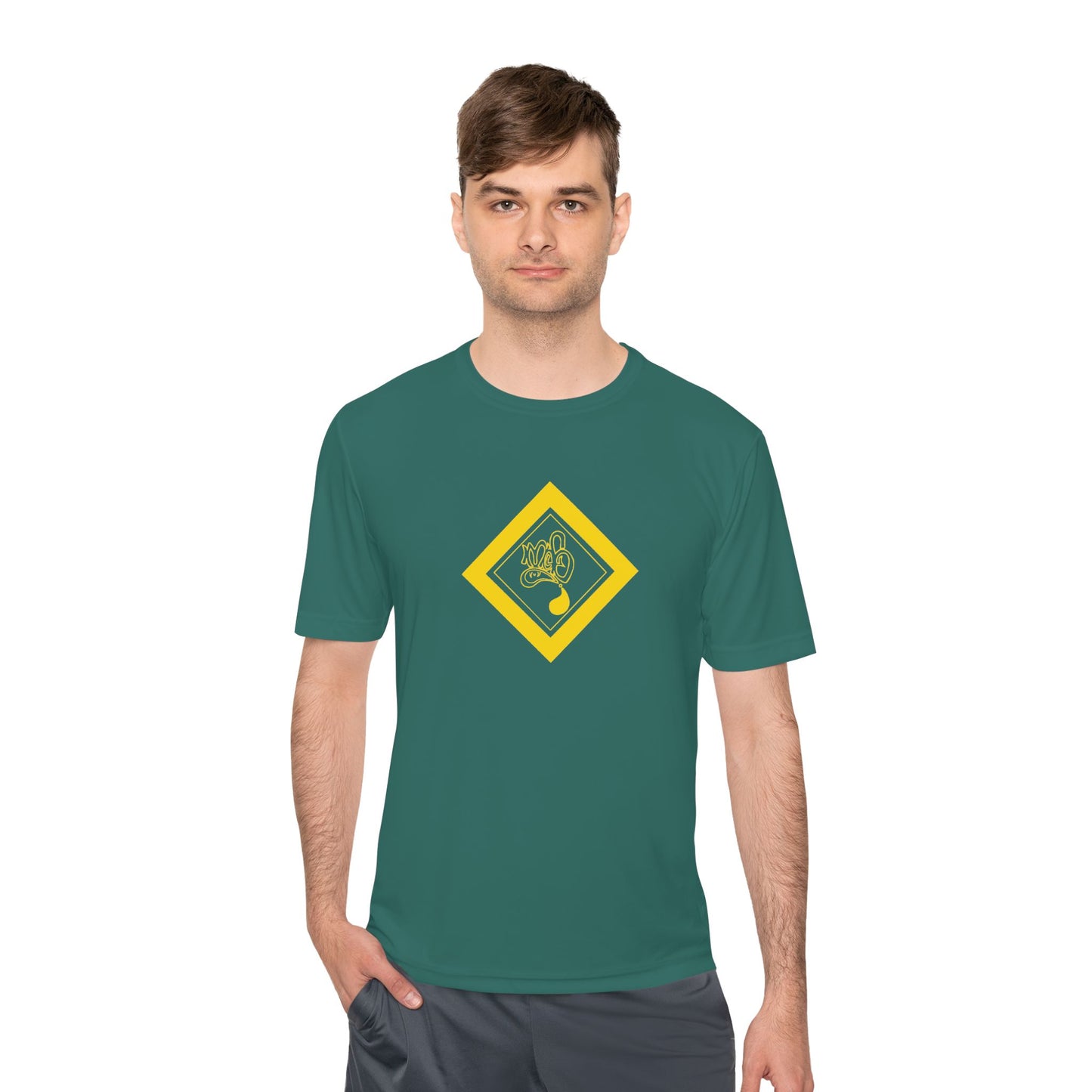 Cool Graphic Unisex Moisture Wicking Tee - Ideal for Gym, Fitness, Summer, Sports, Everyday Wear