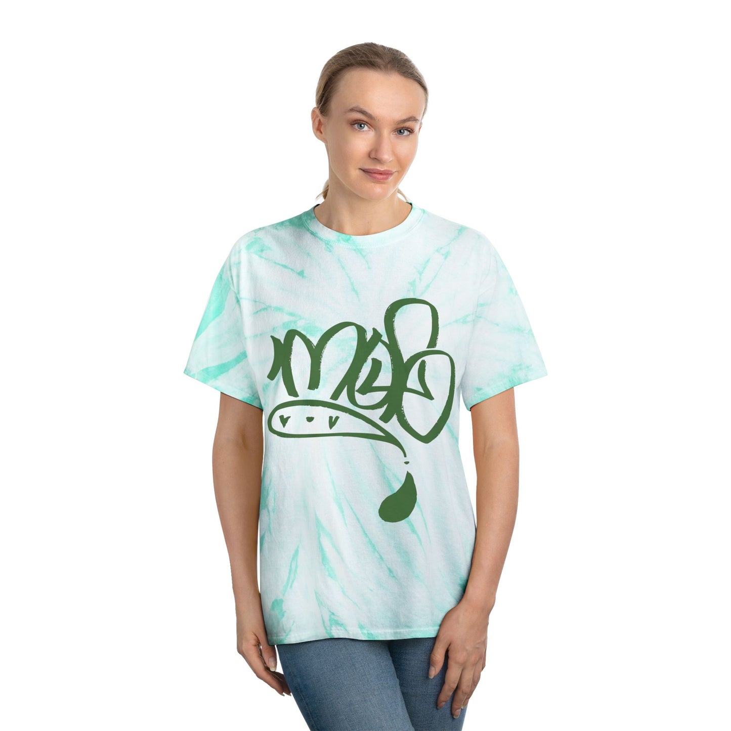 Cheerful Tie-Dye Tee, Cyclone Design, Summer Vibes, Great for Festivals, Casual Wear, Eco-Friendly Apparel