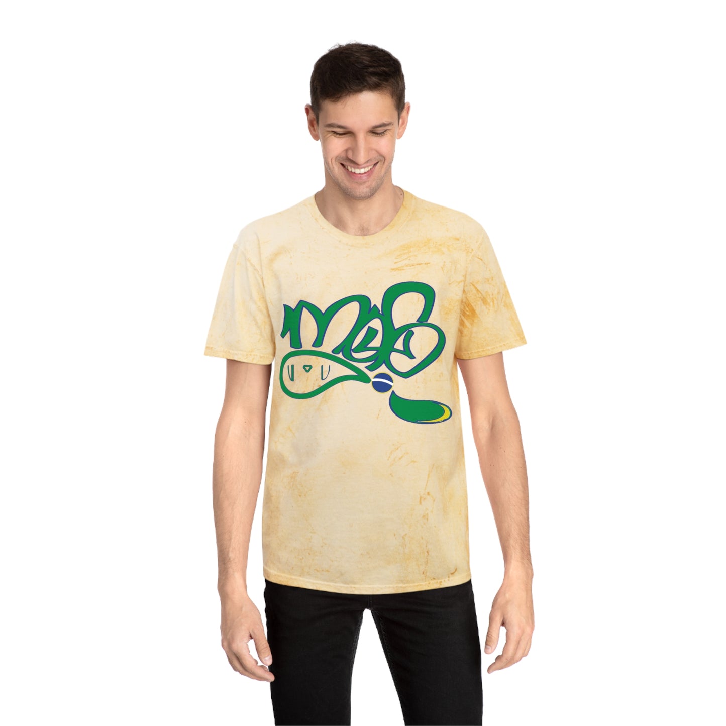 Vibrant Artistic T-Shirt, Colorful Graphic Tee, Casual Wear for Art Lovers, Gift for Creative Souls, Summer Fashion Must-Have
