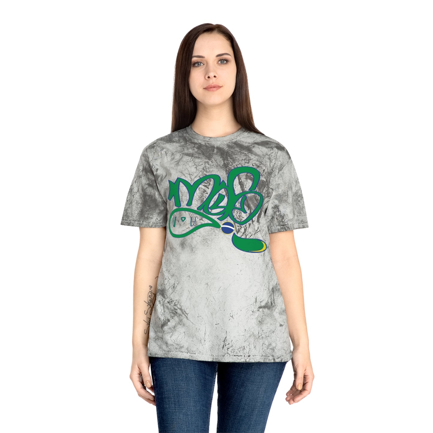 Vibrant Artistic T-Shirt, Colorful Graphic Tee, Casual Wear for Art Lovers, Gift for Creative Souls, Summer Fashion Must-Have