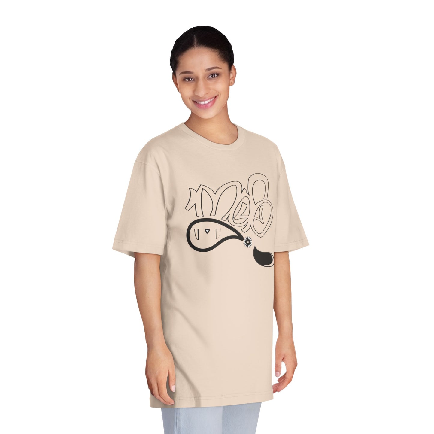 Street Art Unisex Crewneck T-Shirt, Casual Urban Wear, Streetwear, Unisex Gift, Art Lover Apparel