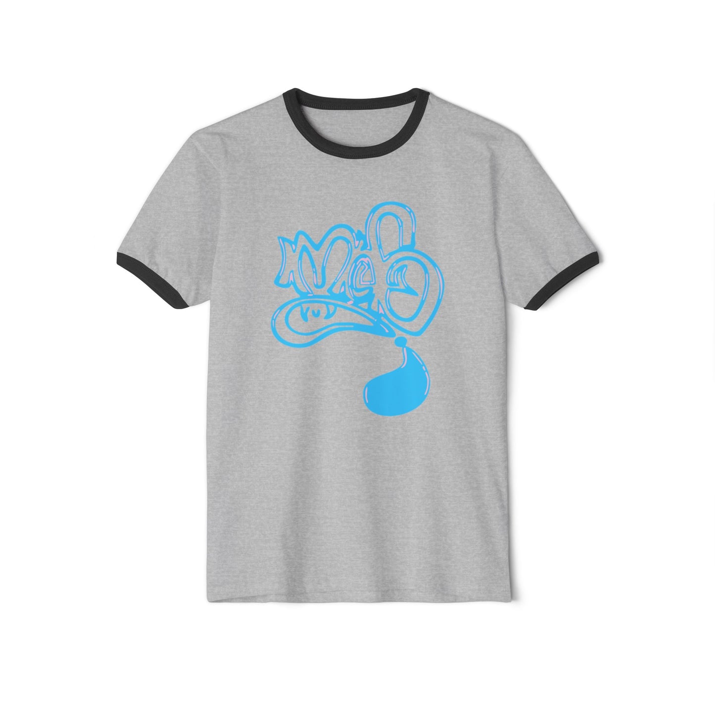 Casual Funky Unisex Ringer T-Shirt, Graphic Tee for Everyday Wear, Hipster Style Shirt, Unique Gift for Friends
